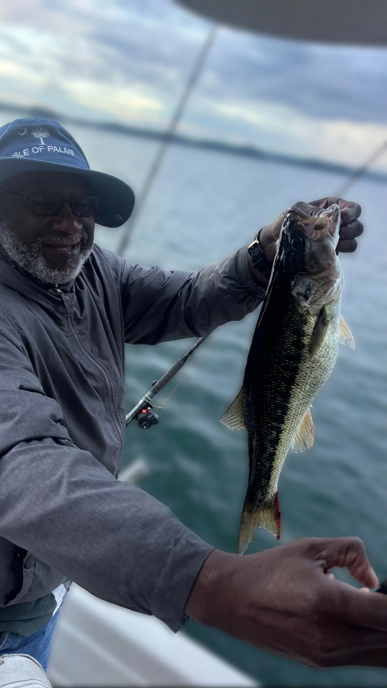 May Striped Bass & Catfish Action on Lake Lanier
