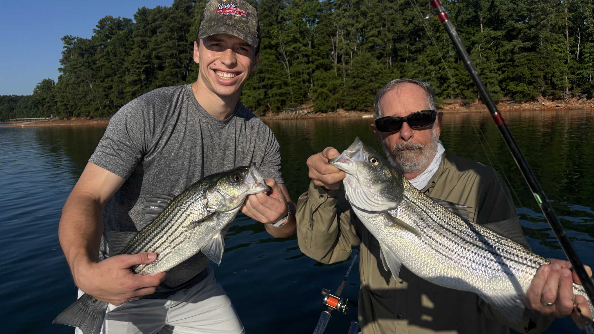 Summer Stripers Dominate Lake Lanier