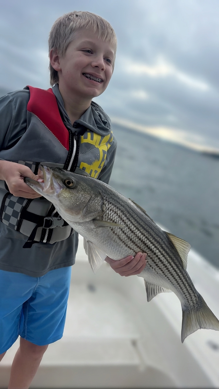 Lake Lanier bass — August 2026