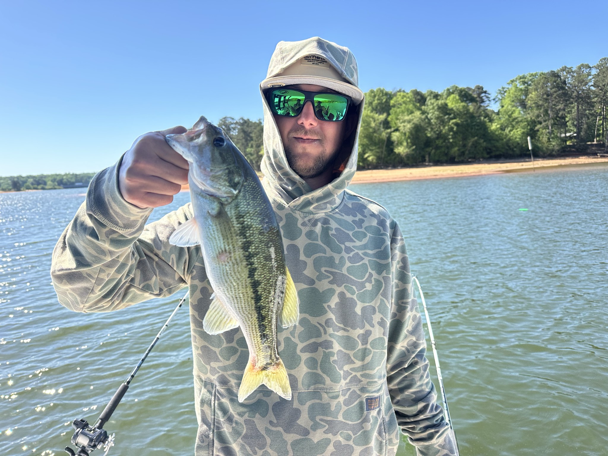April Bass Action at Lake Lanier