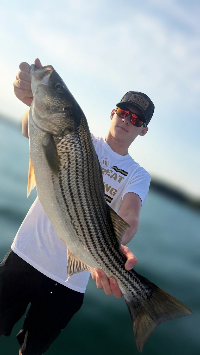 Lake Lanier bass — August 2026