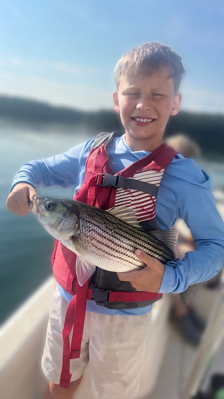 Lake Lanier bass — August 2026