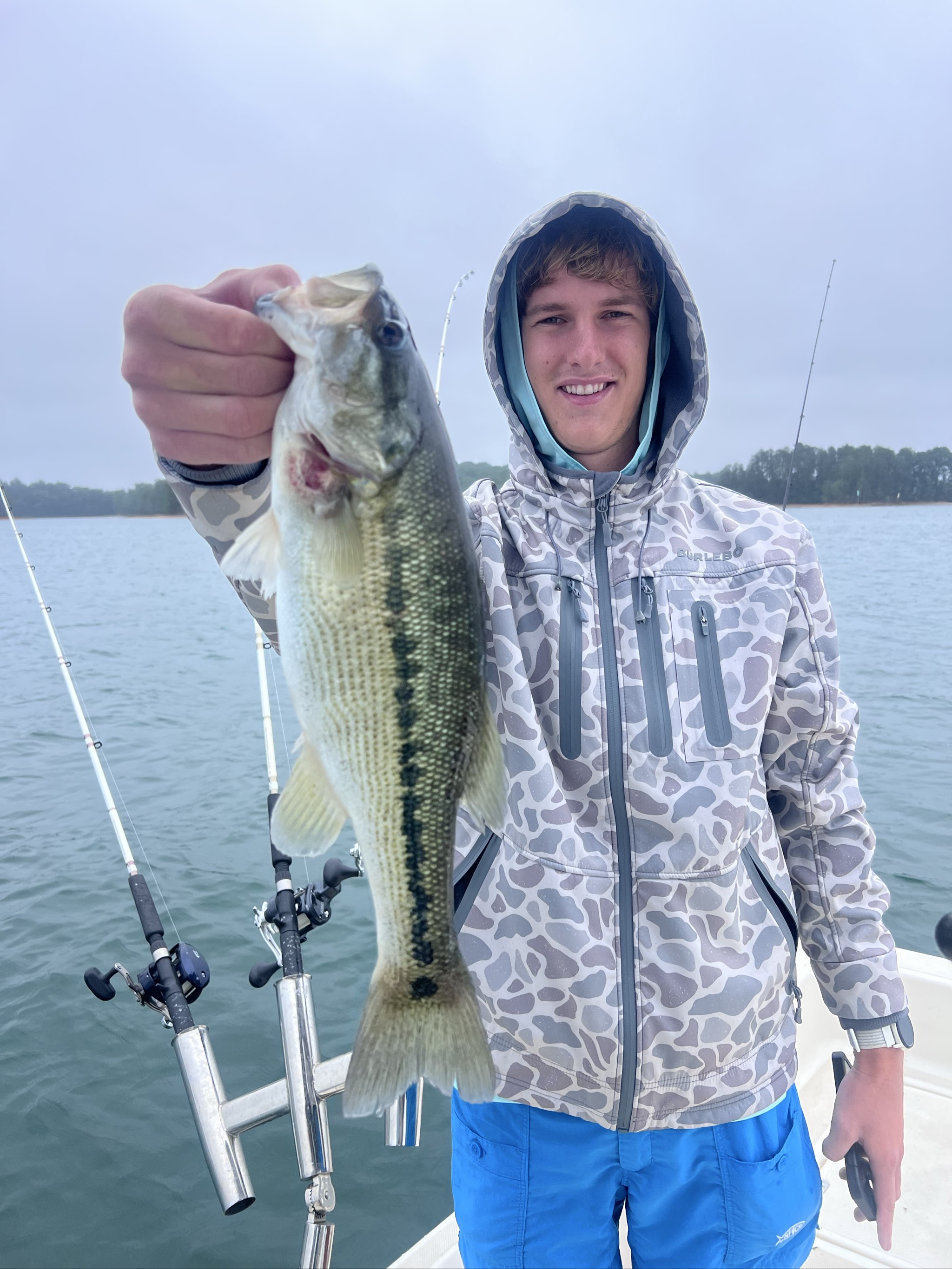 May Striped Bass And Spotted Bass Lake Lanier