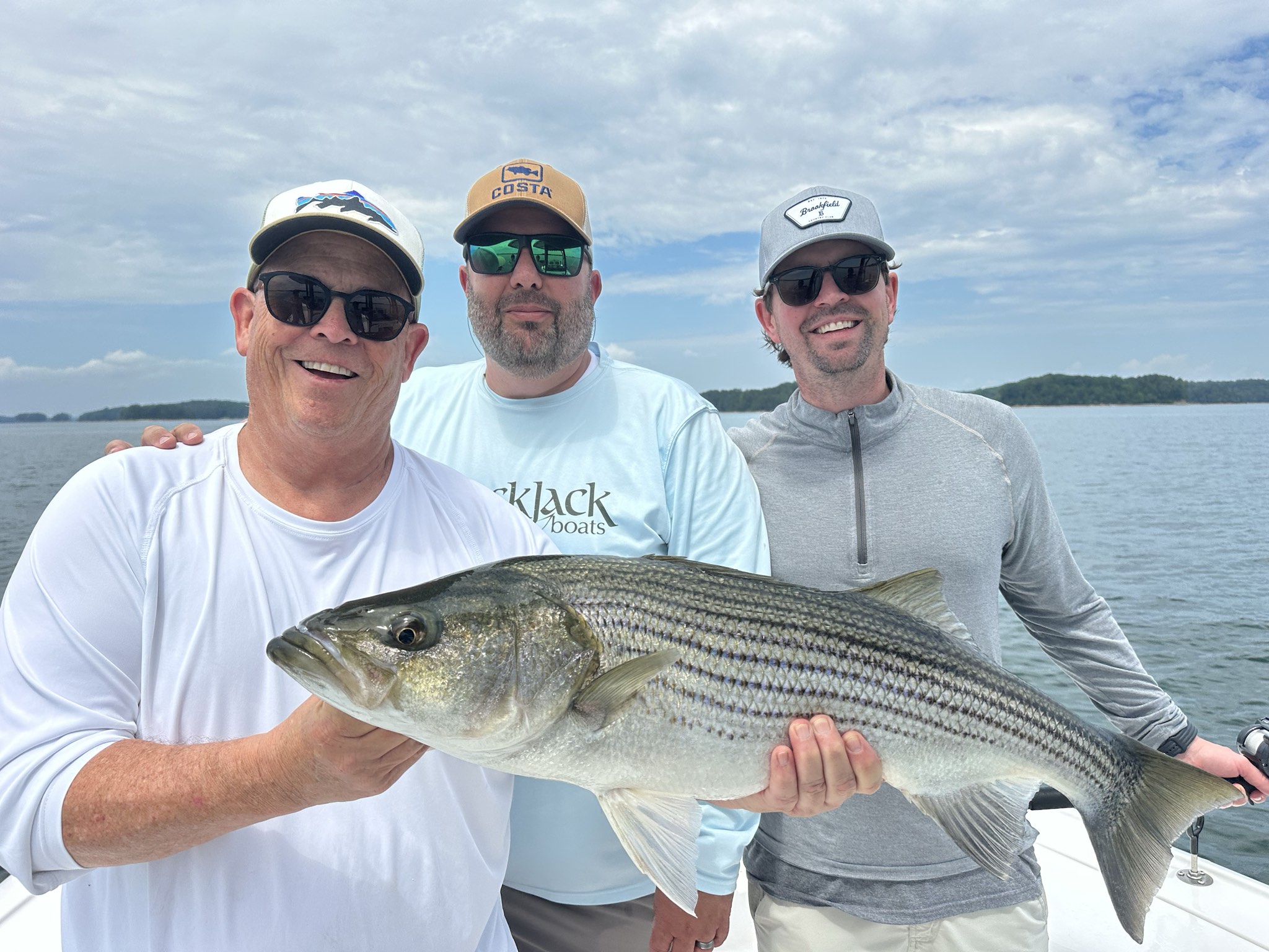 Trophy Stripers and Spots at Lake Lanier