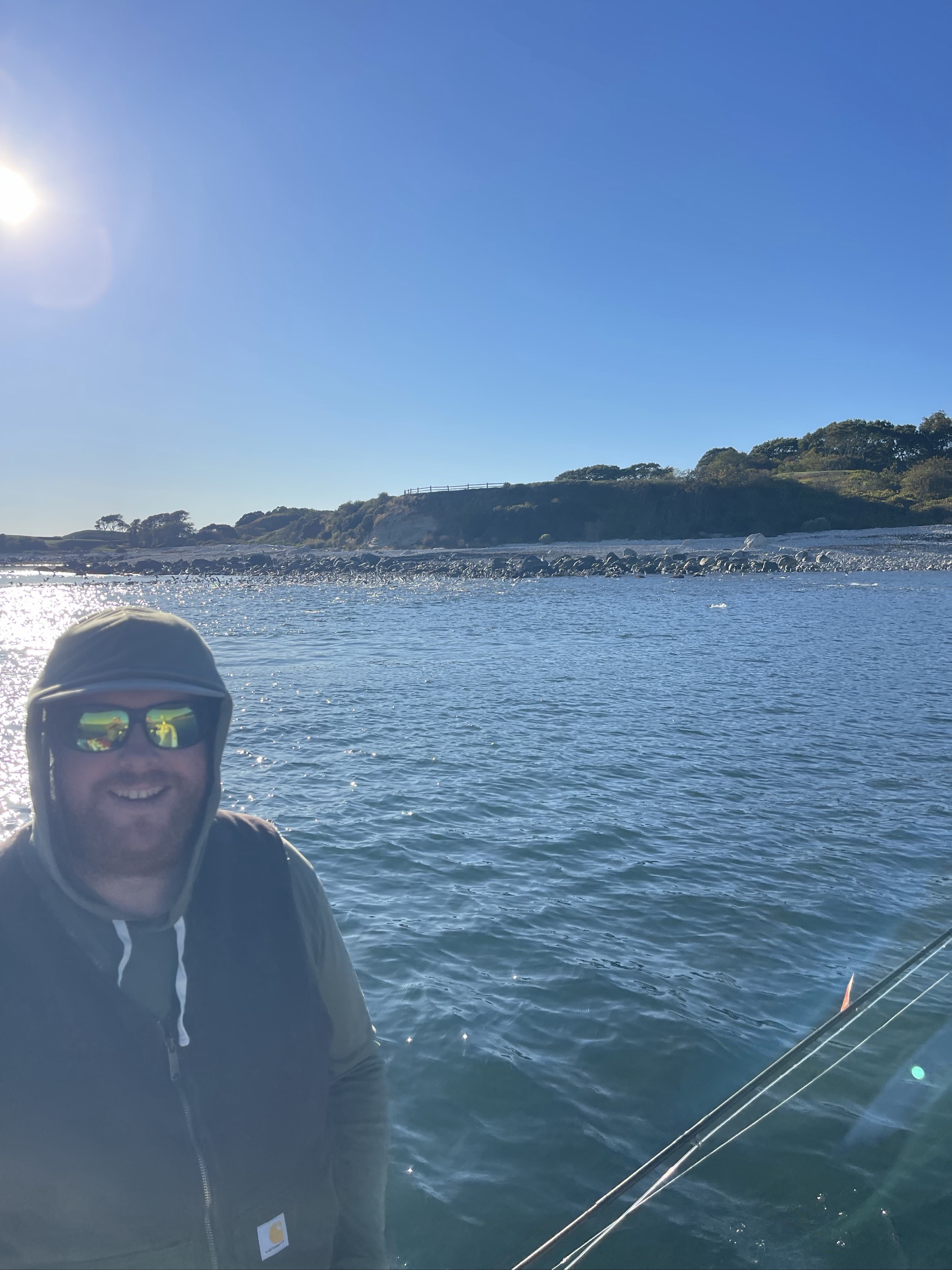 Boston fishing trip with Eliot Jenkins, July 31, 2026