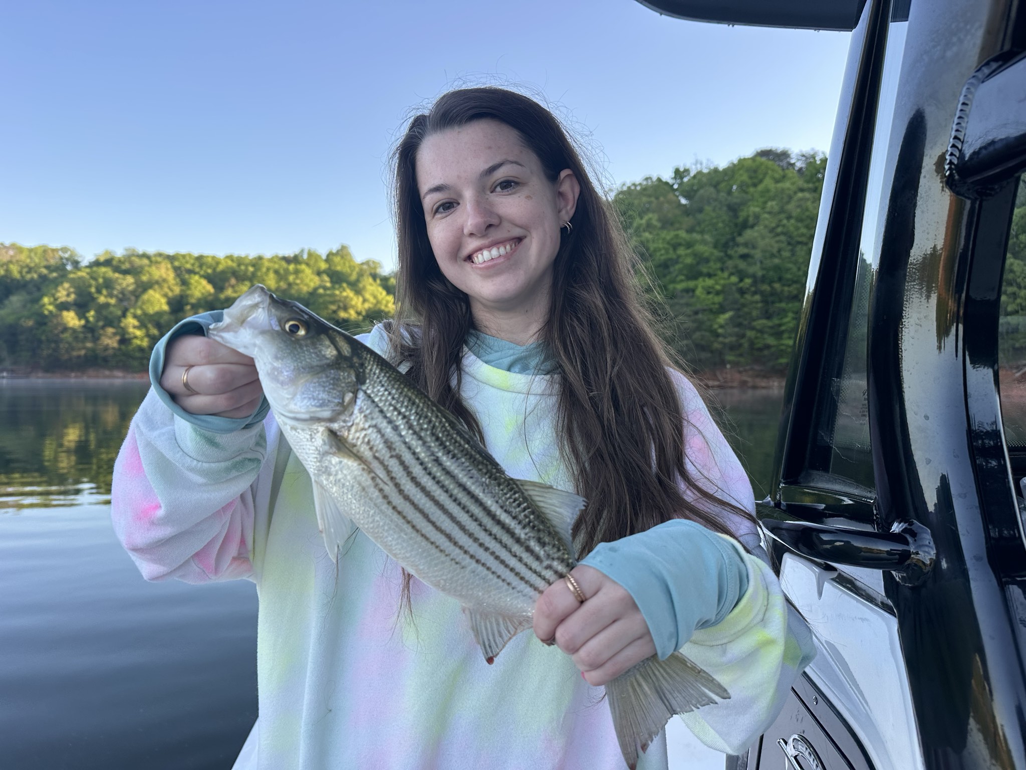 April Bass Action at Lake Lanier