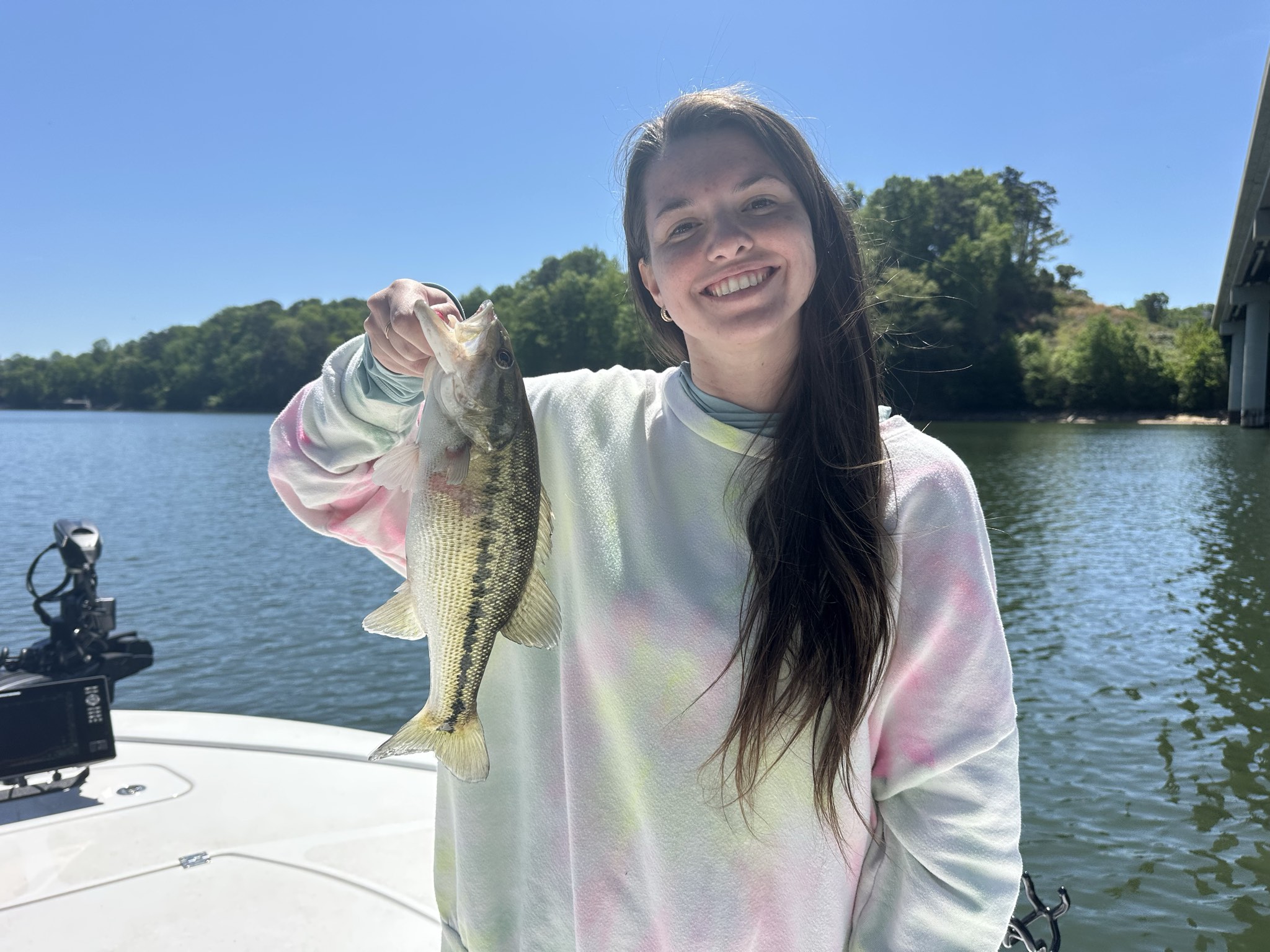 April Bass Action at Lake Lanier