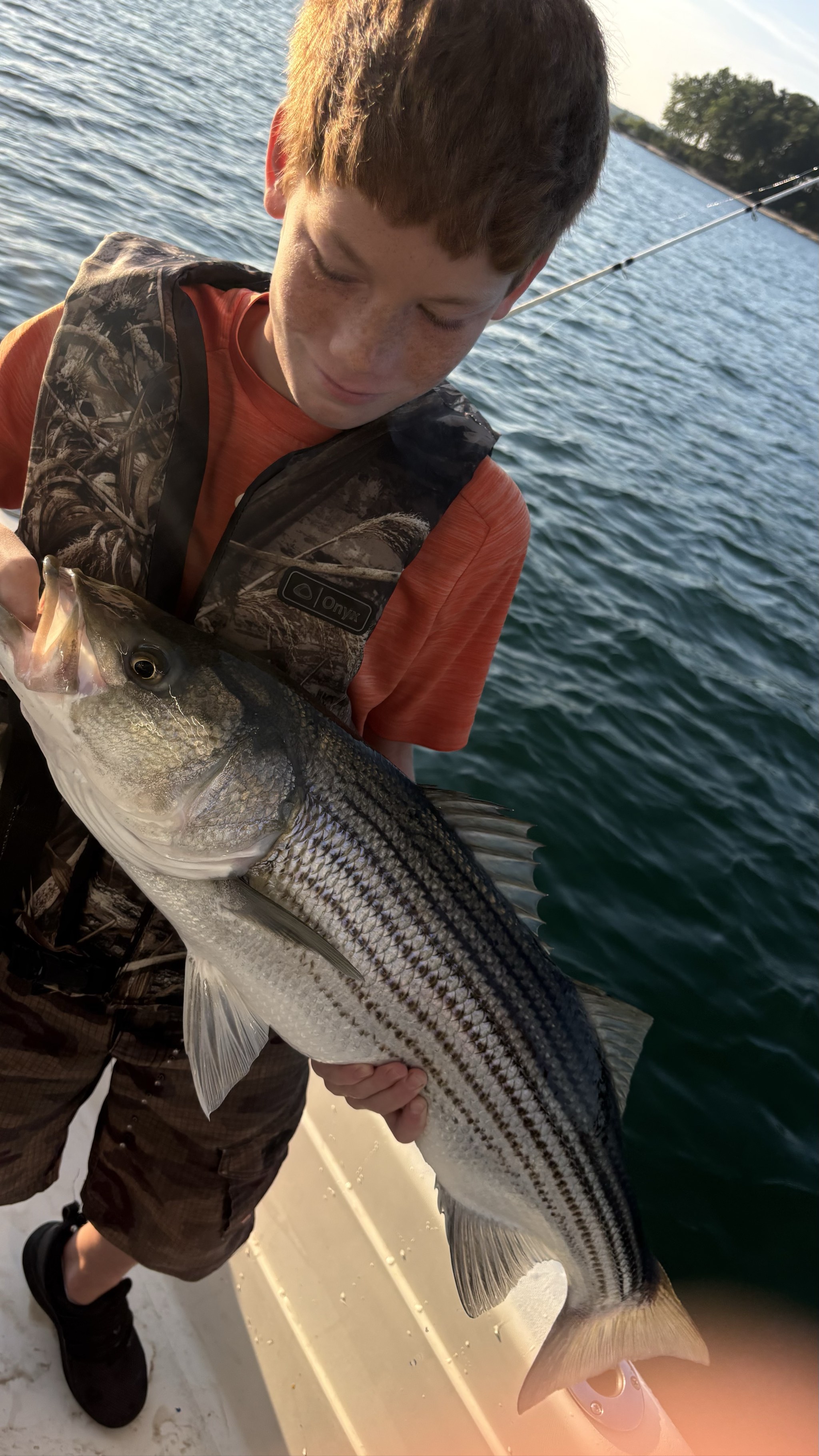 Trophy Stripers Heat Up Lake Lanier