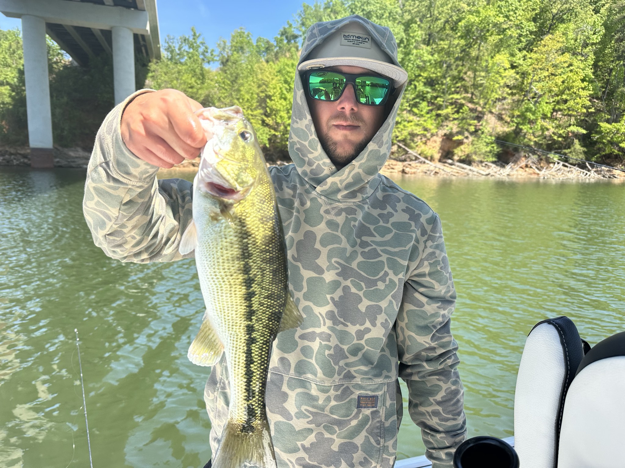 April Bass Action at Lake Lanier