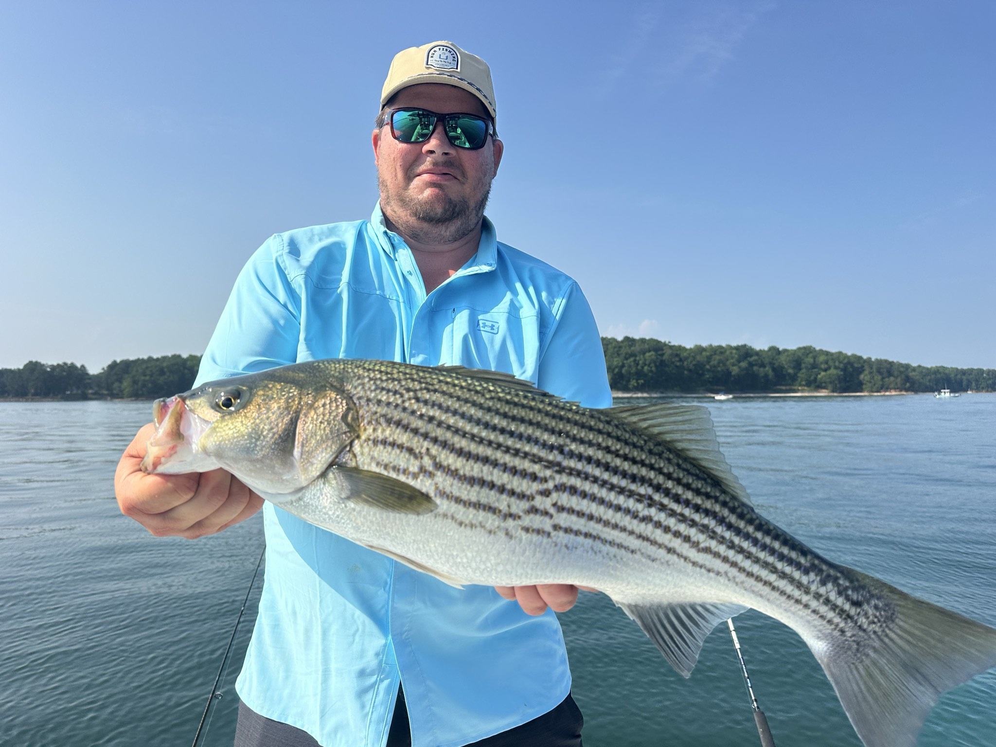 Trophy Stripers Heat Up Lake Lanier