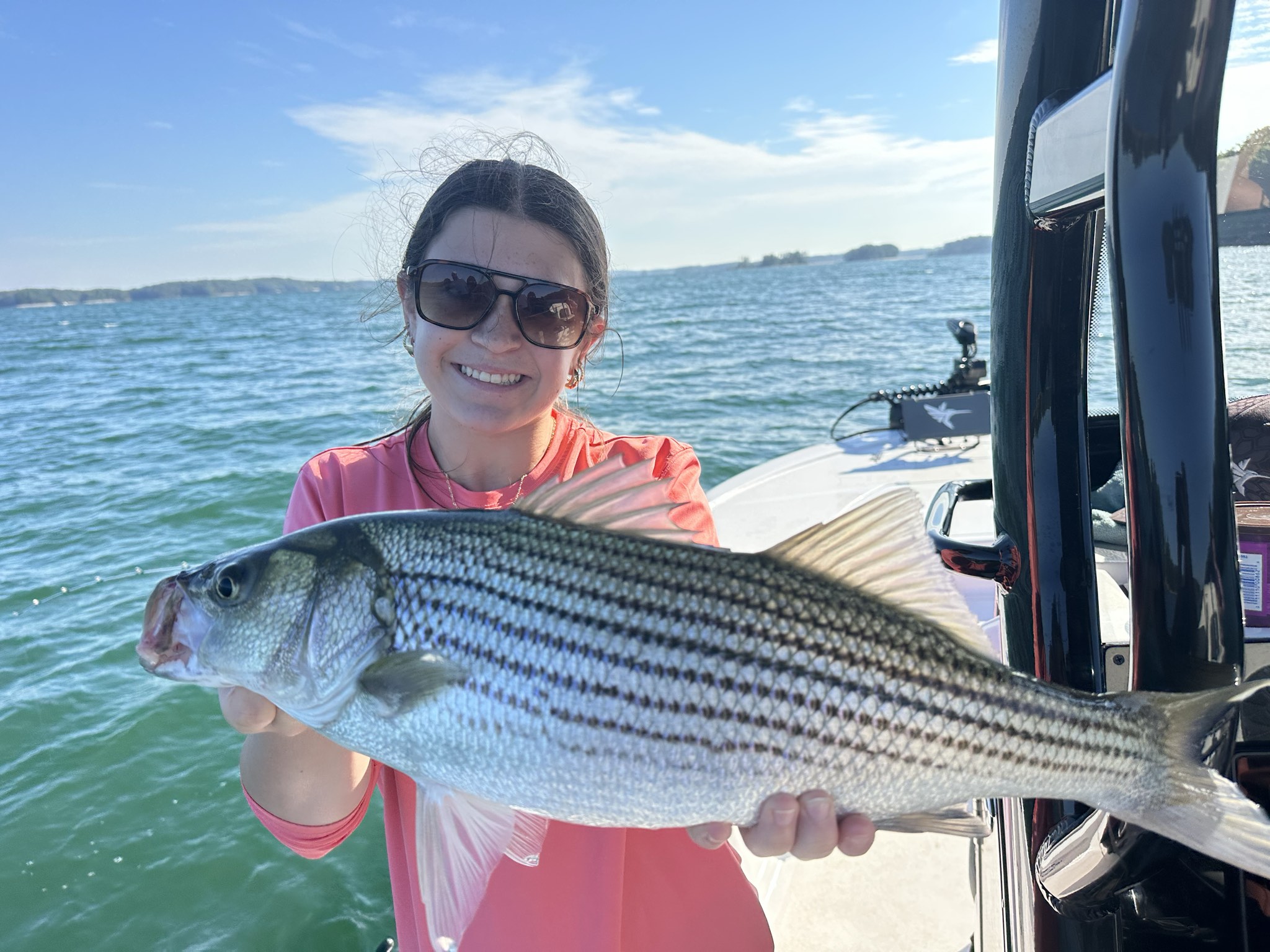 Triple Bass Family Fun on Lake Lanier