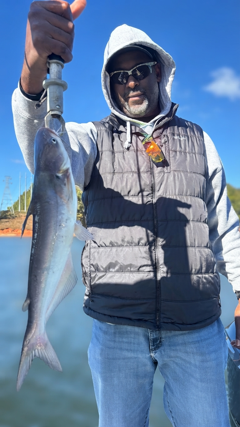 Fish caught on Lake Lanier, Oct 25, 2026