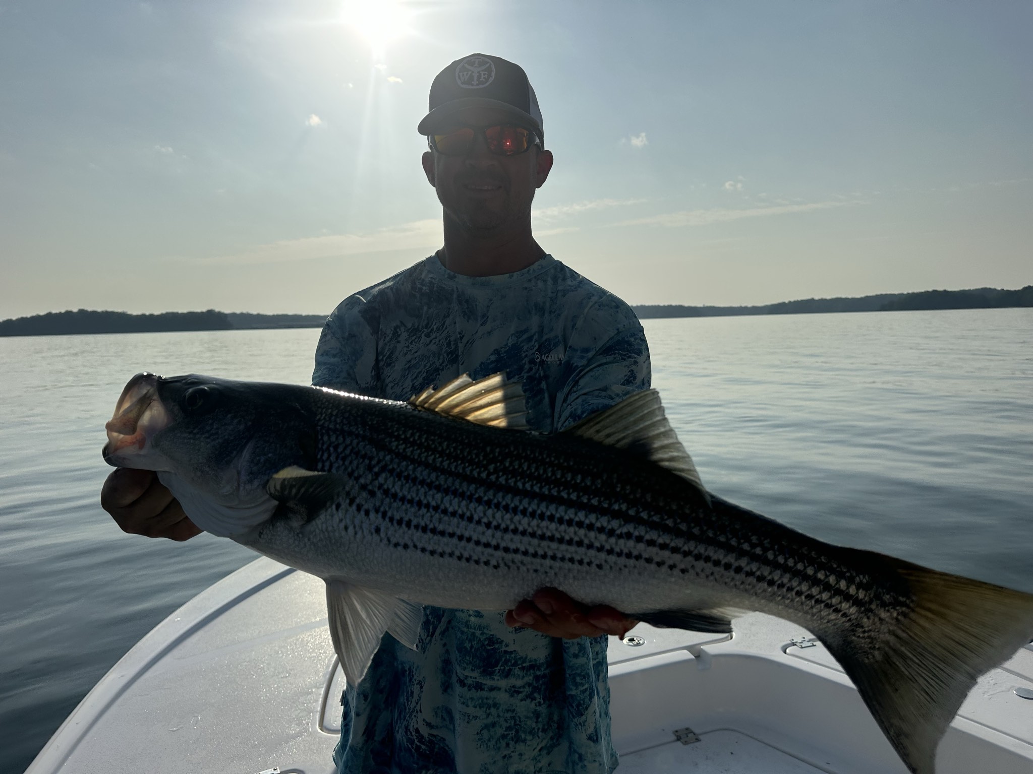 Trophy Stripers Heat Up Lake Lanier