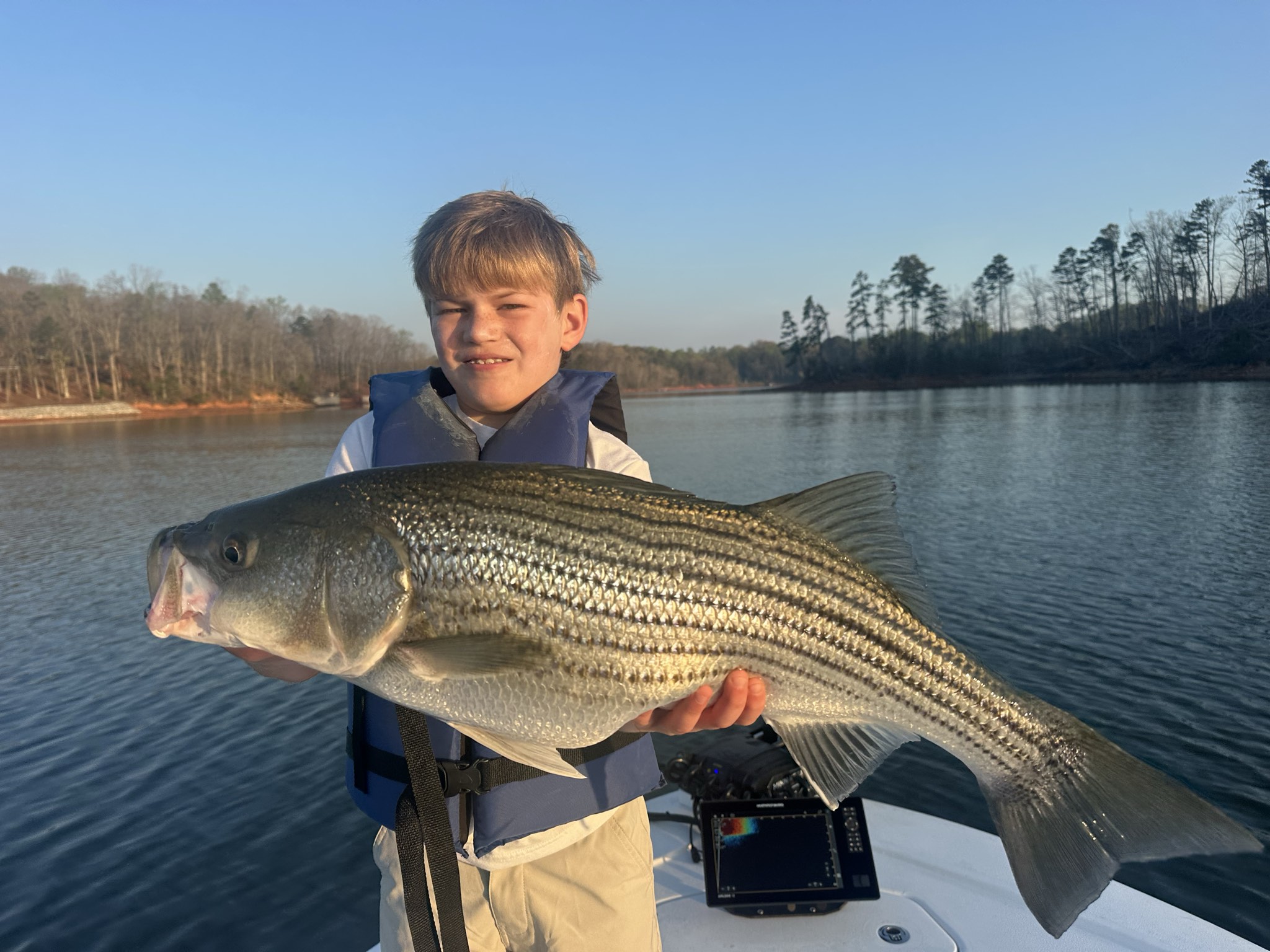 March Striper Action on Lake Lanier