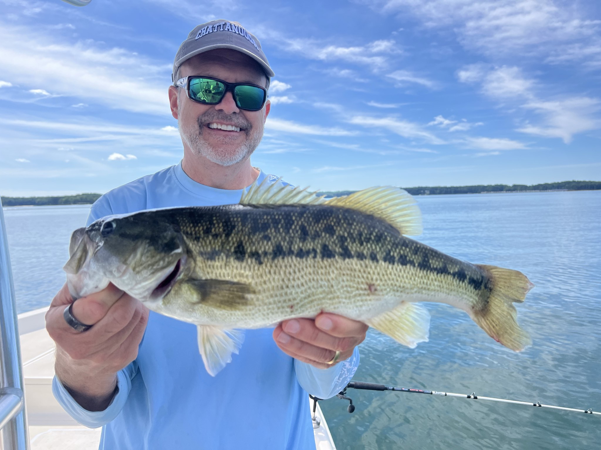 June Spotted and Striped Bass on Lake Lanier