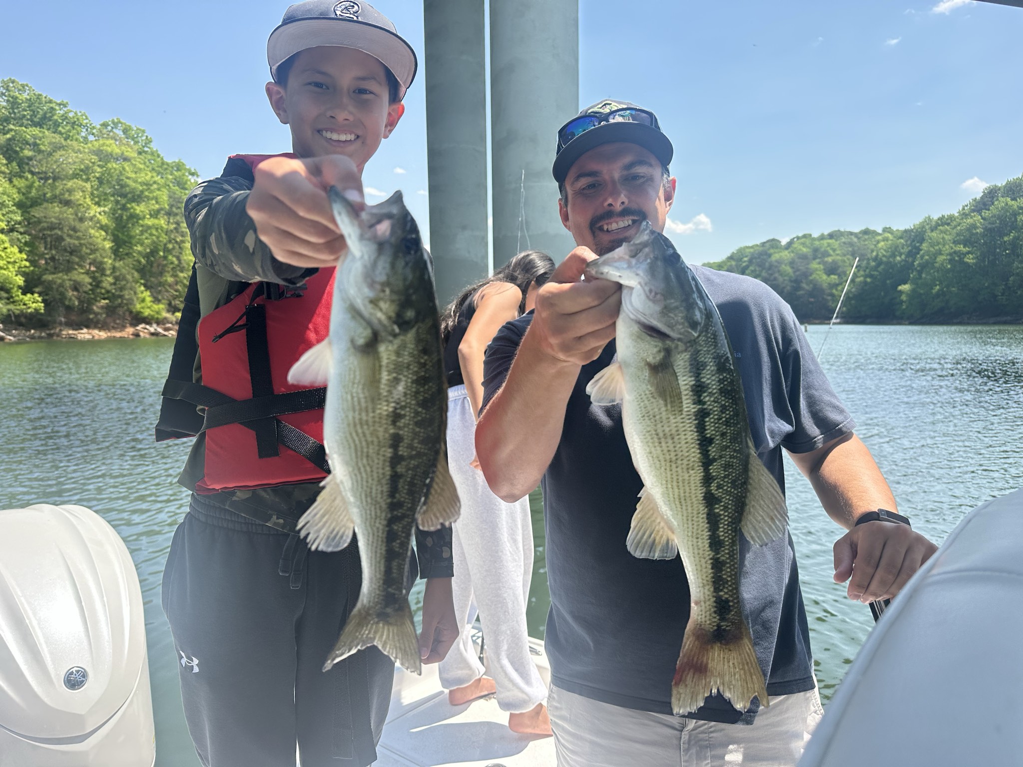 Lake Lanier Family Fishing: 28 Fish Landed