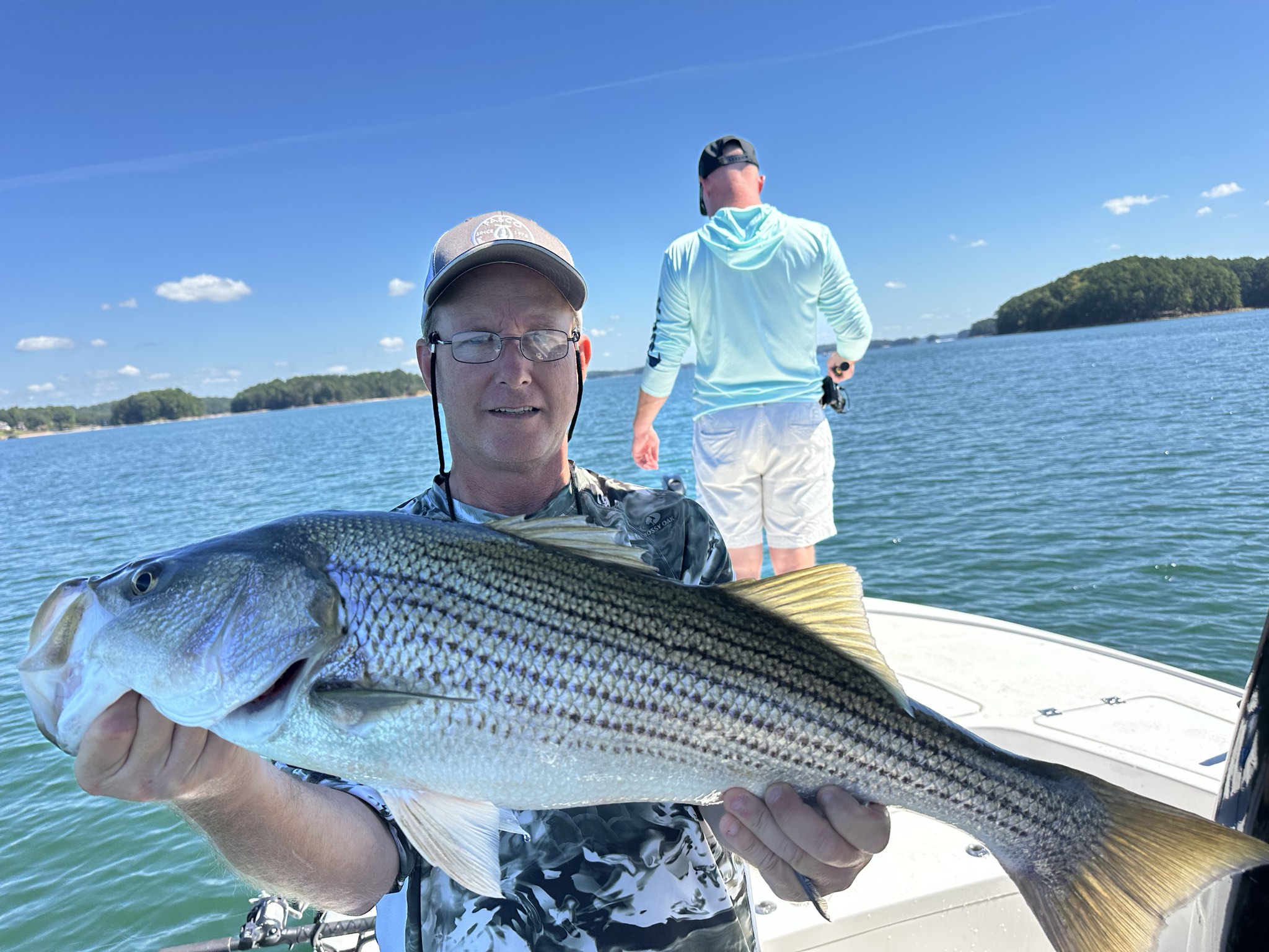 September Striped Bass Action on Lake Lanier