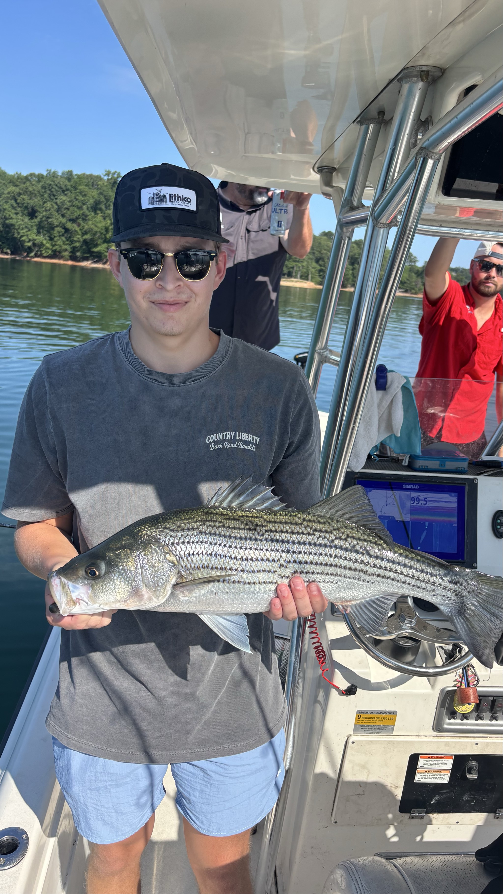 Trophy Stripers And Spots On Lake Lanier