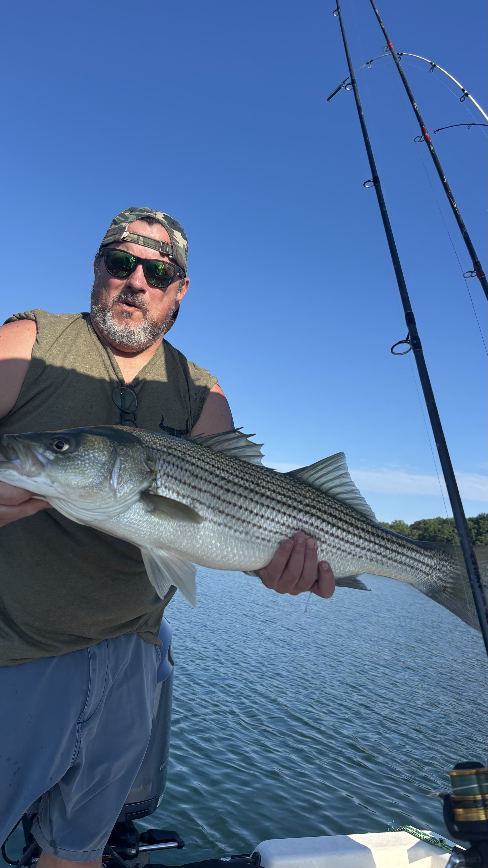 Trophy Stripers And Spots On Lake Lanier