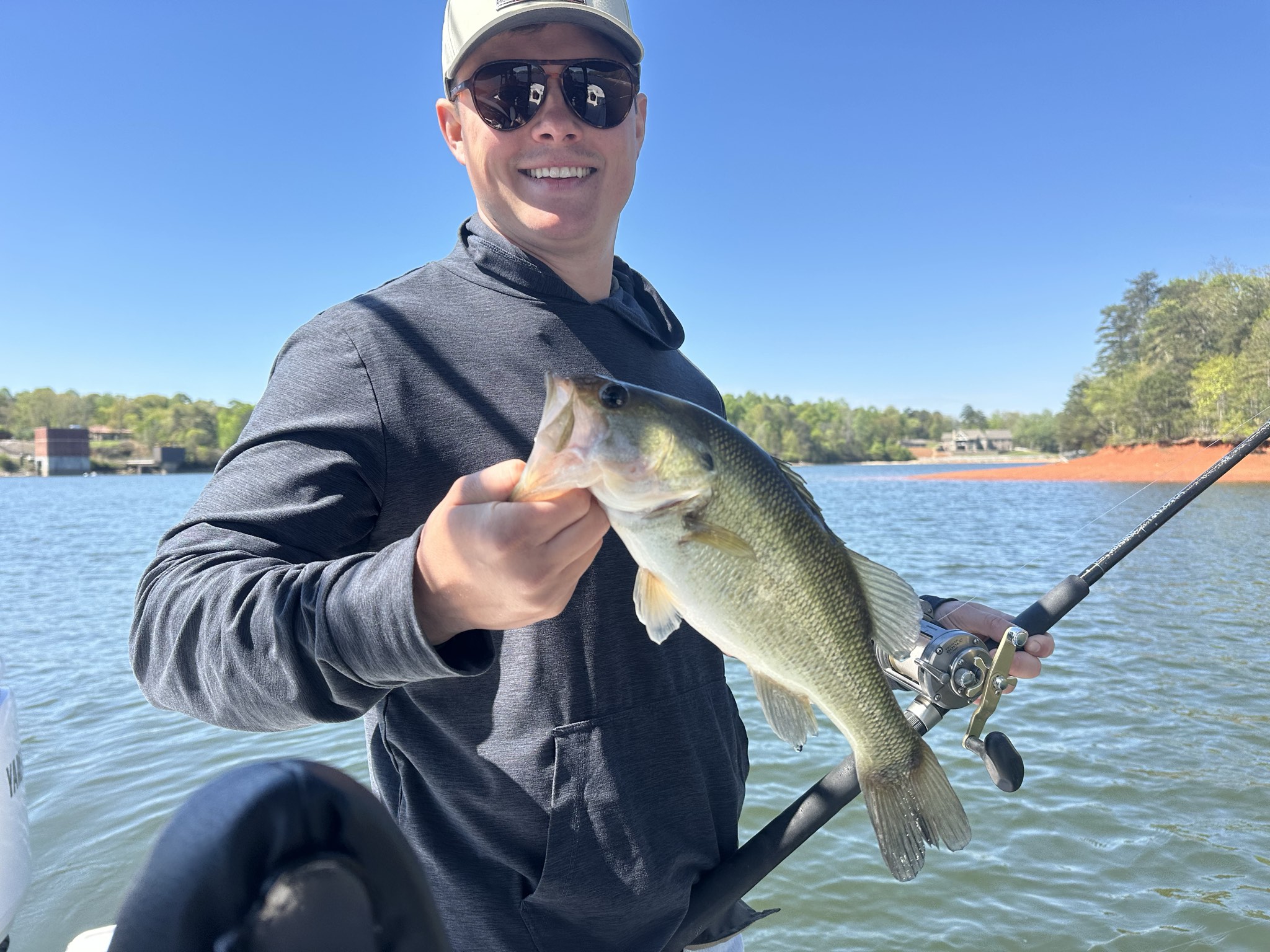 Striped And Spotted Bass Lake Lanier April