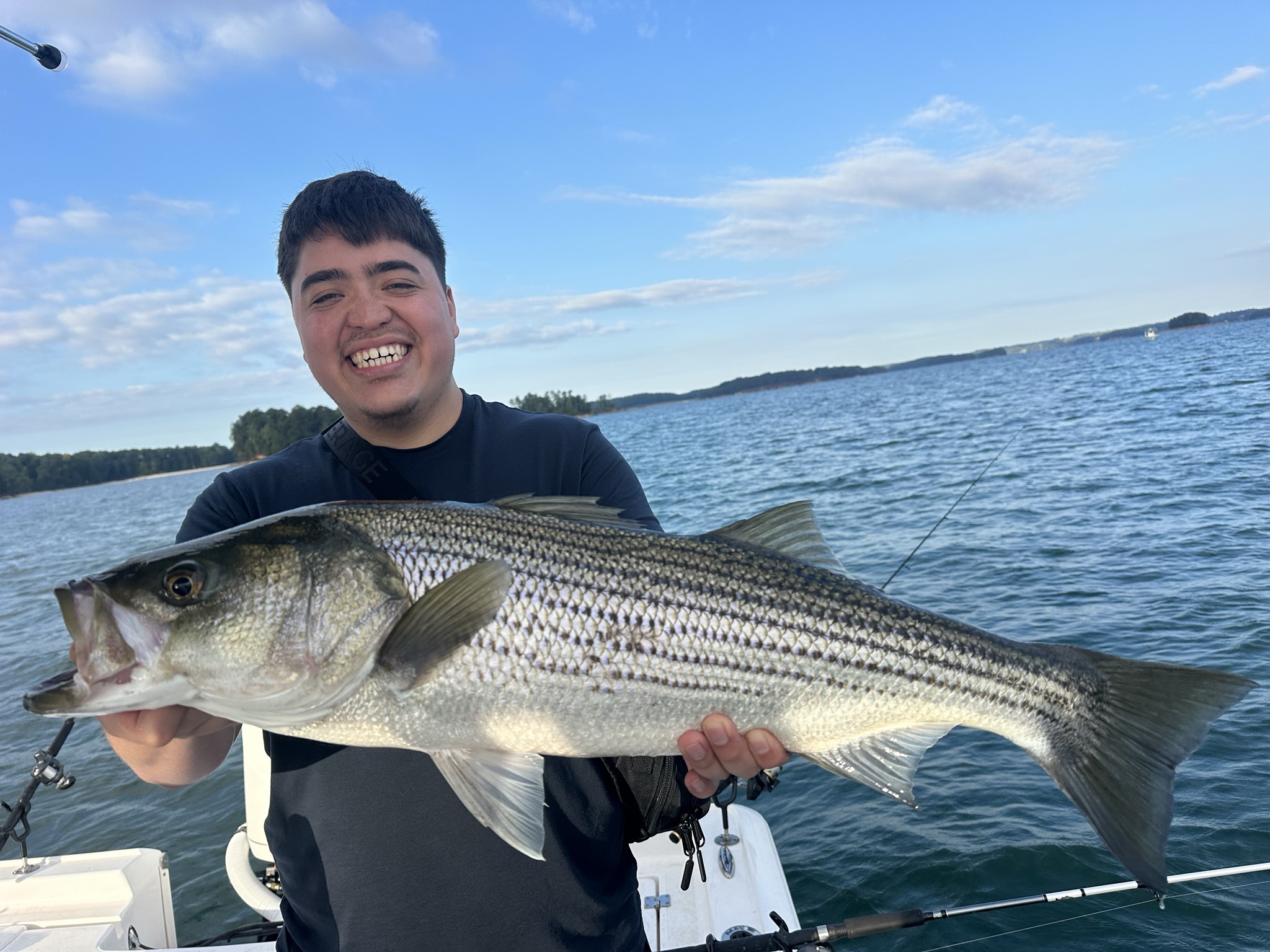 September Striped Bass Action On Lake Lanier