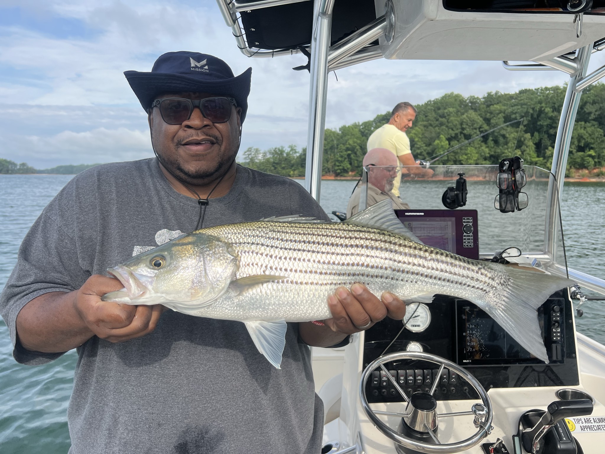 Trophy Stripers Dominate Lake Lanier July