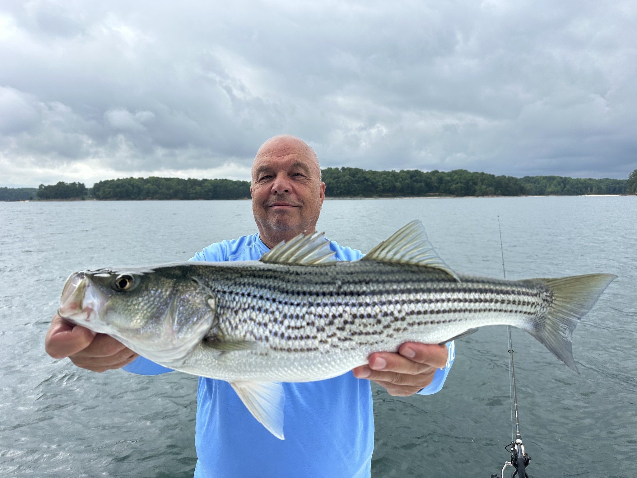 Trophy Bass Action Lake Lanier July