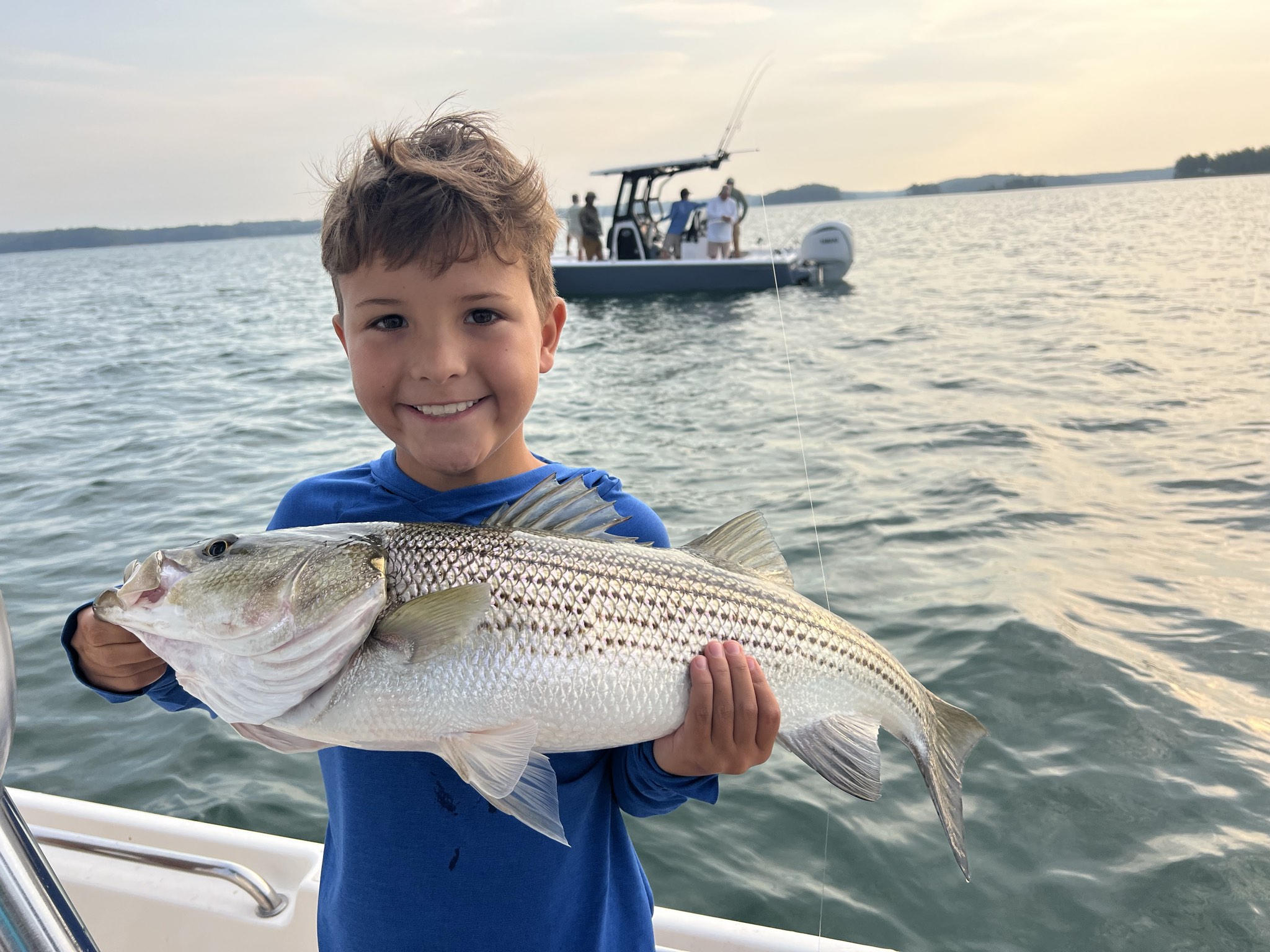 Summer Striped Bass Action On Lake Lanier