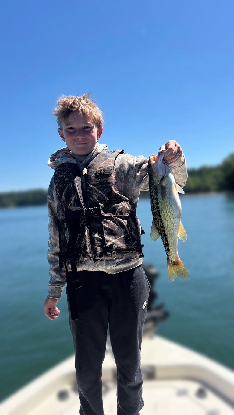 Triple Bass Action on Lake Lanier