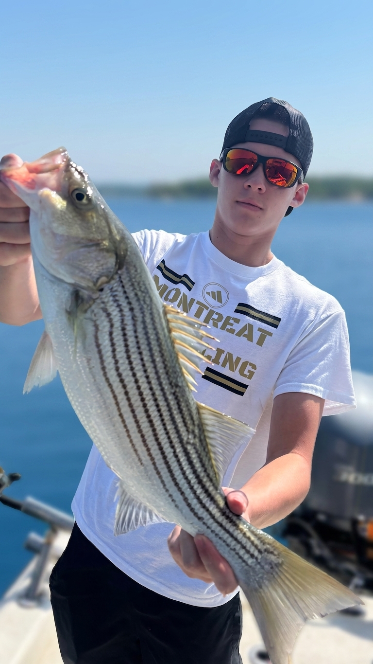 Lake Lanier bass — August 2026