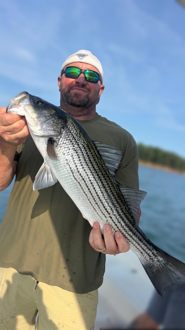 Lake Lanier bass — August 2026