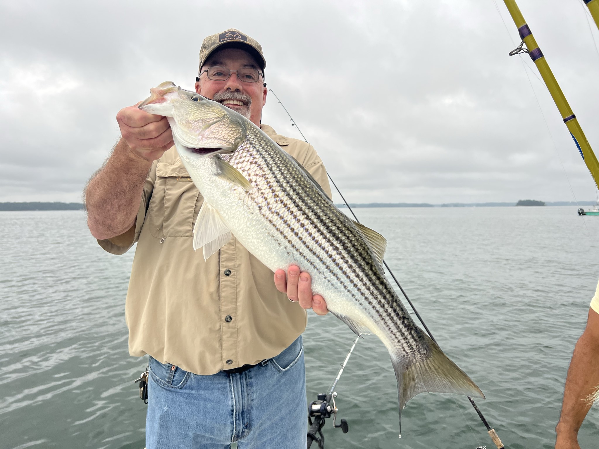 Trophy Stripers Dominate Lake Lanier July