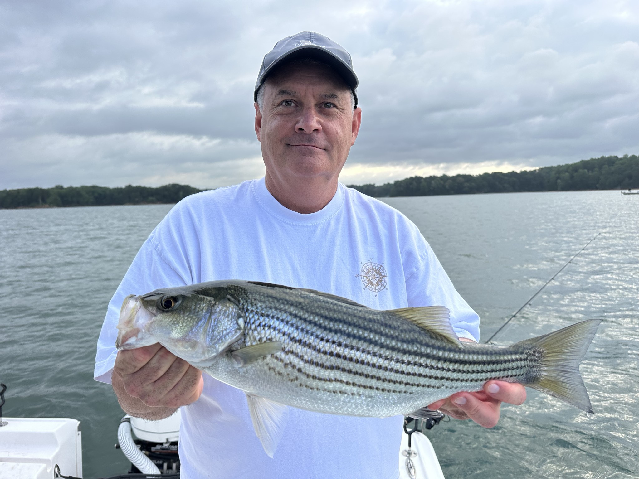 Striped & Spotted Bass on Lake Lanier