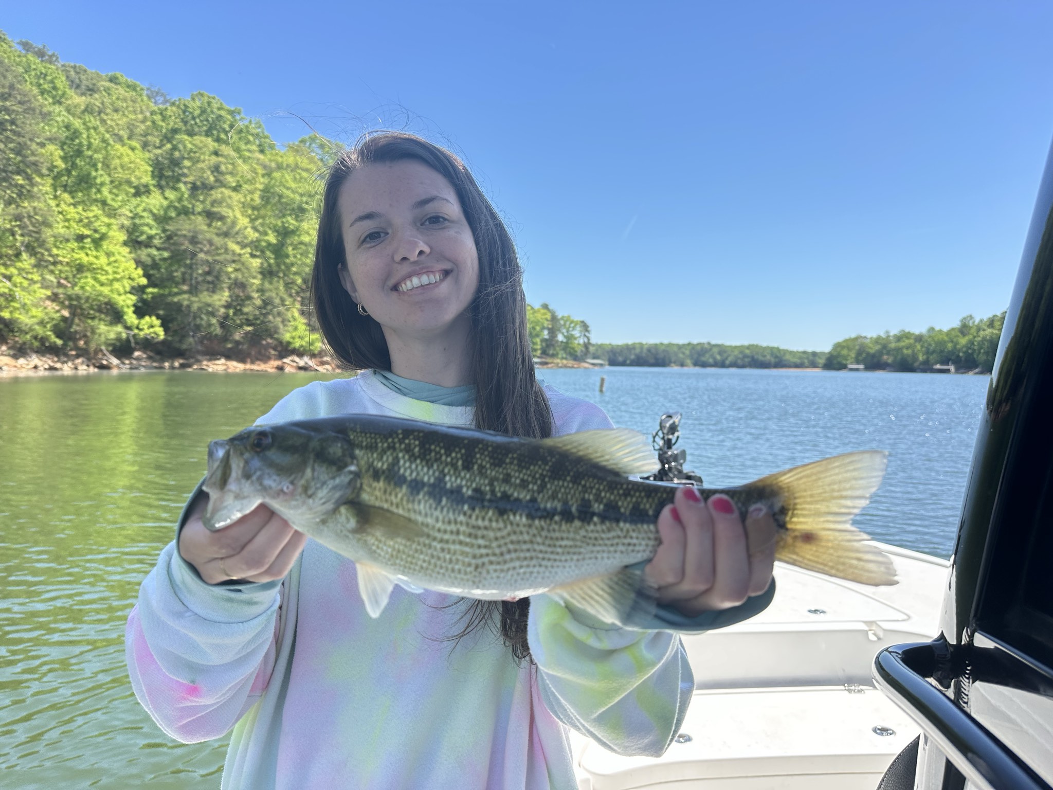 April Bass Action at Lake Lanier