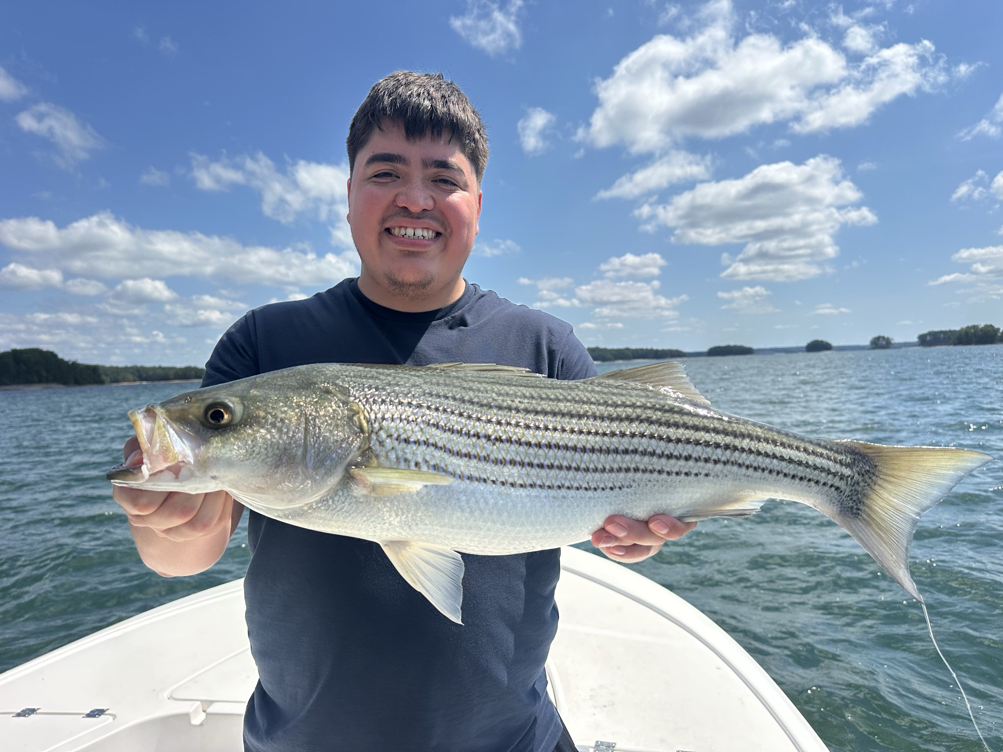 September Striped Bass Action On Lake Lanier