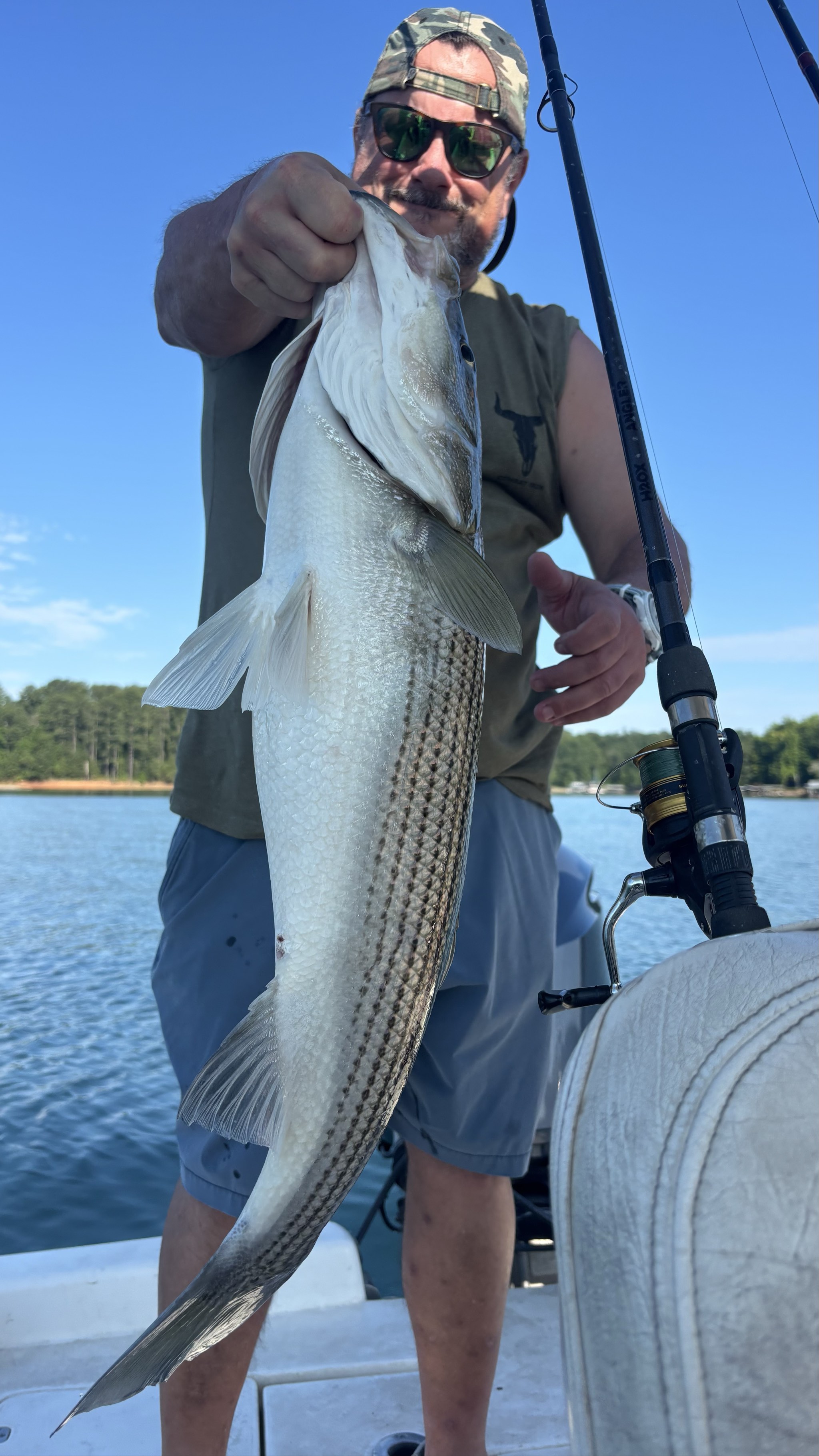 Trophy Stripers And Spots On Lake Lanier
