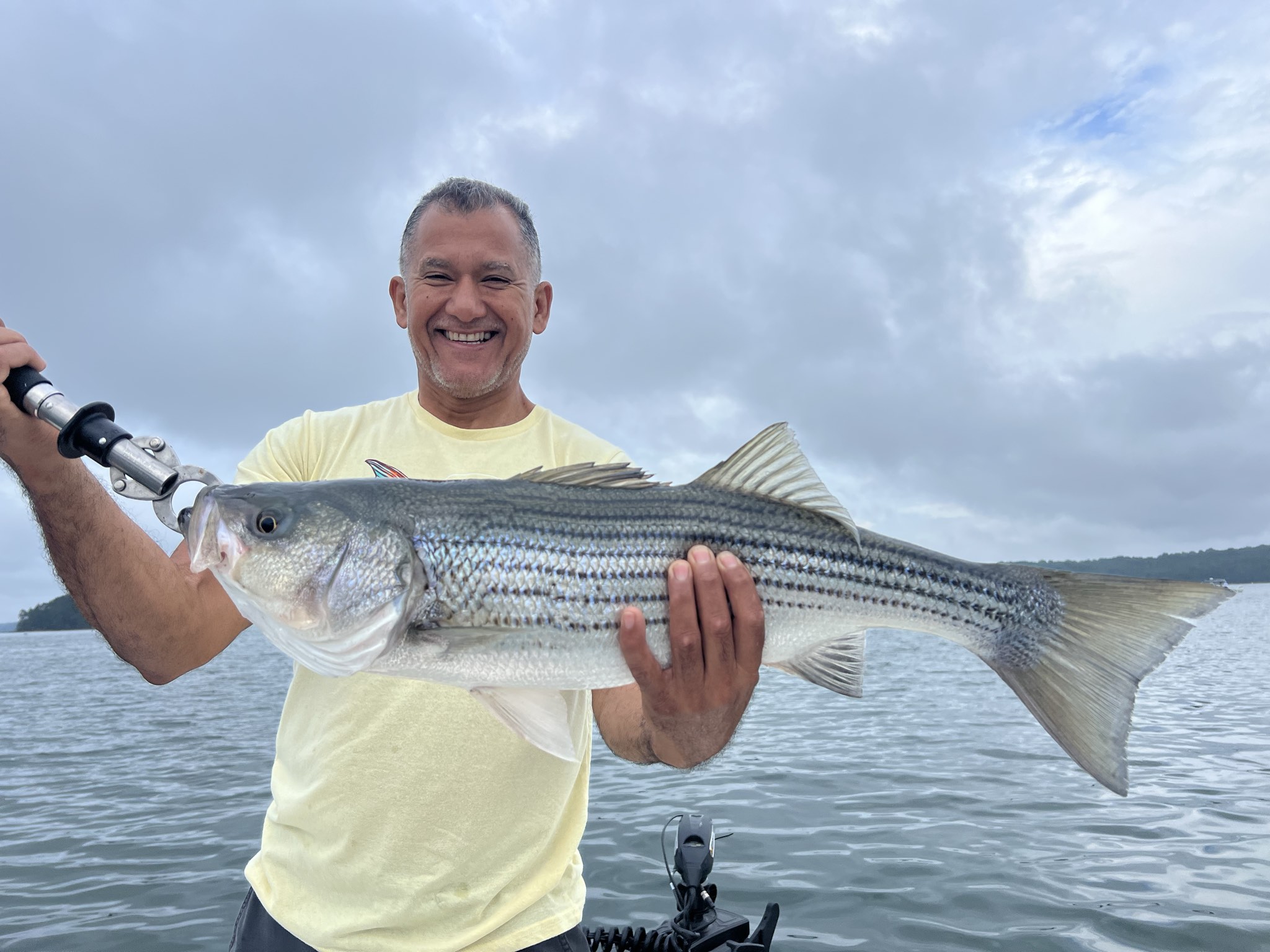 Trophy Stripers Dominate Lake Lanier July
