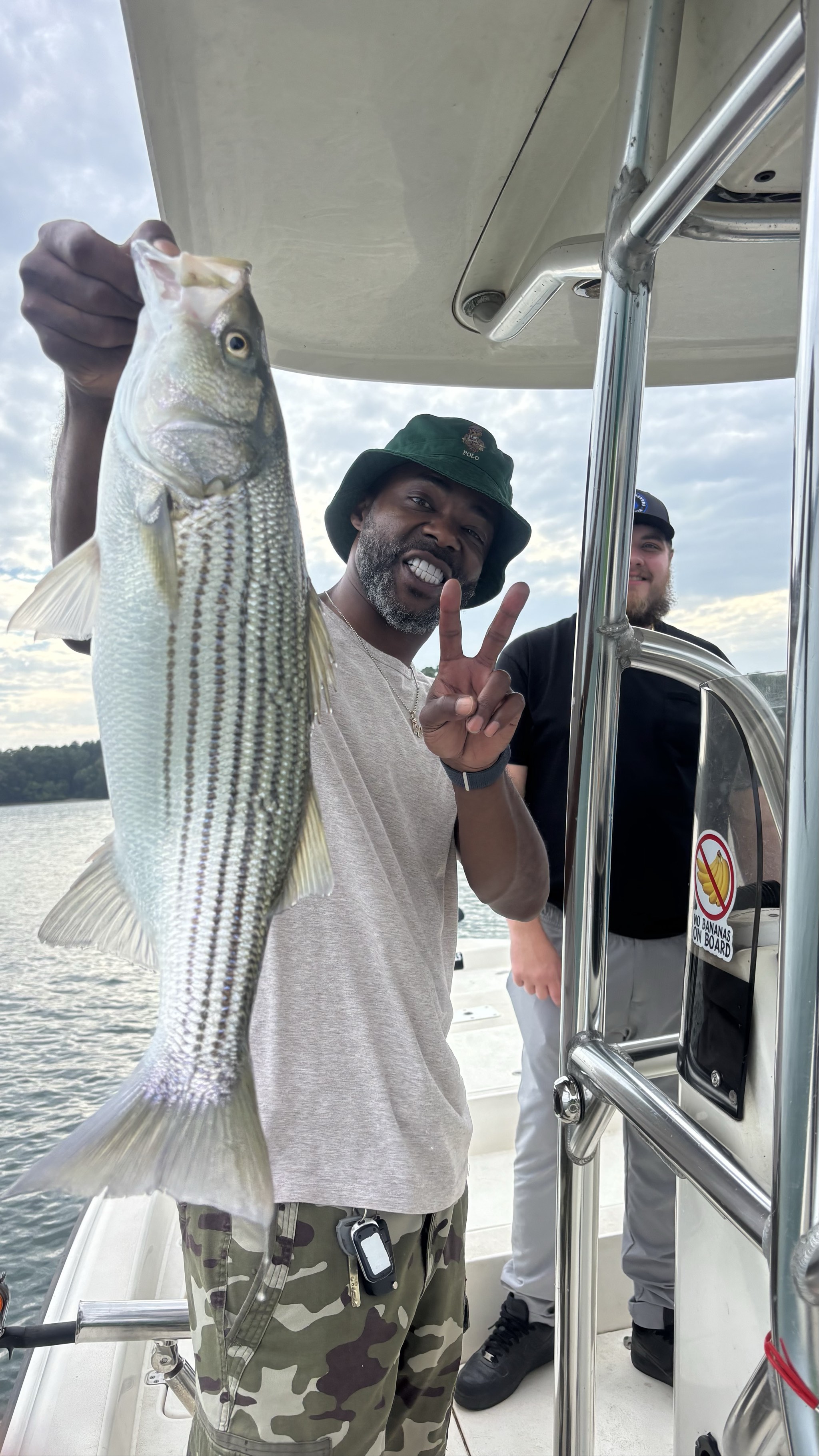 Lake Lanier Trophy Bass & Stripers June
