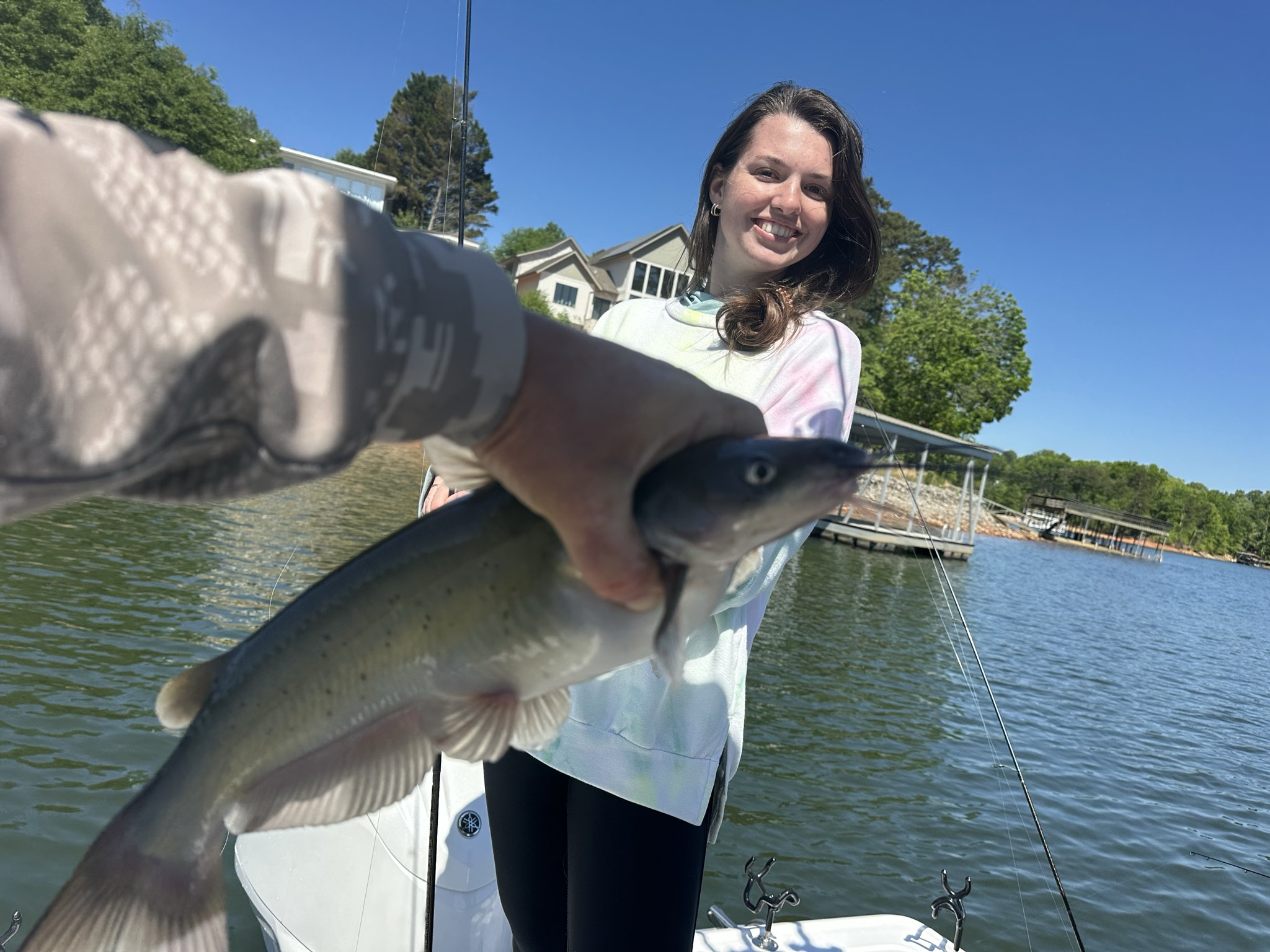 April Bass Action at Lake Lanier