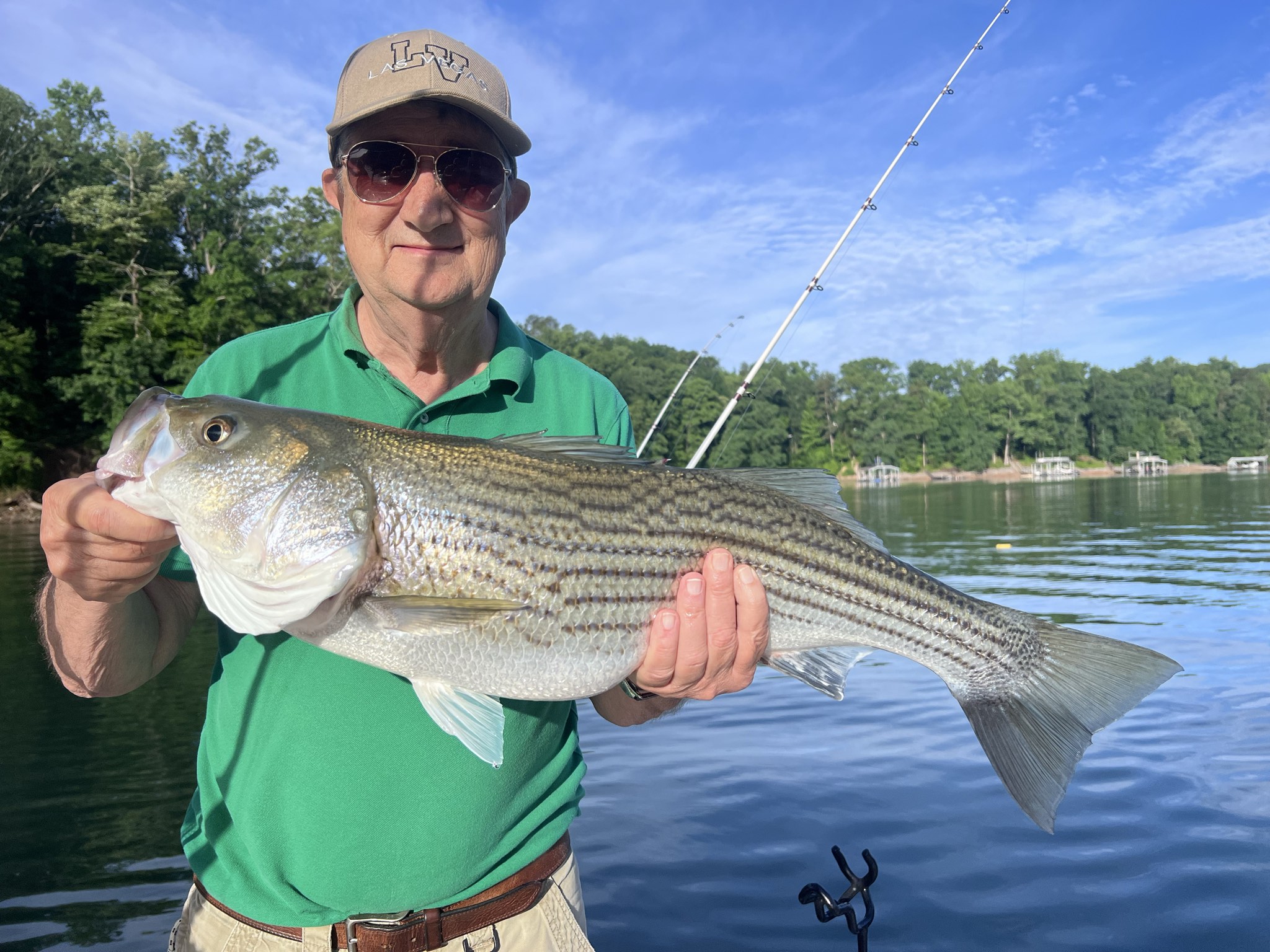 Striped Bass Family Fun On Lake Lanier