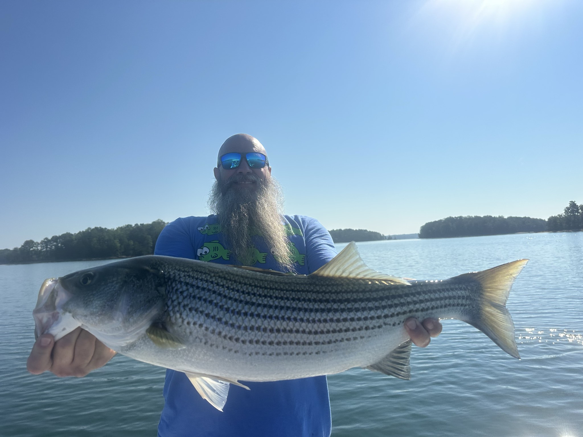 September Striped Bass Success On Lake Lanier