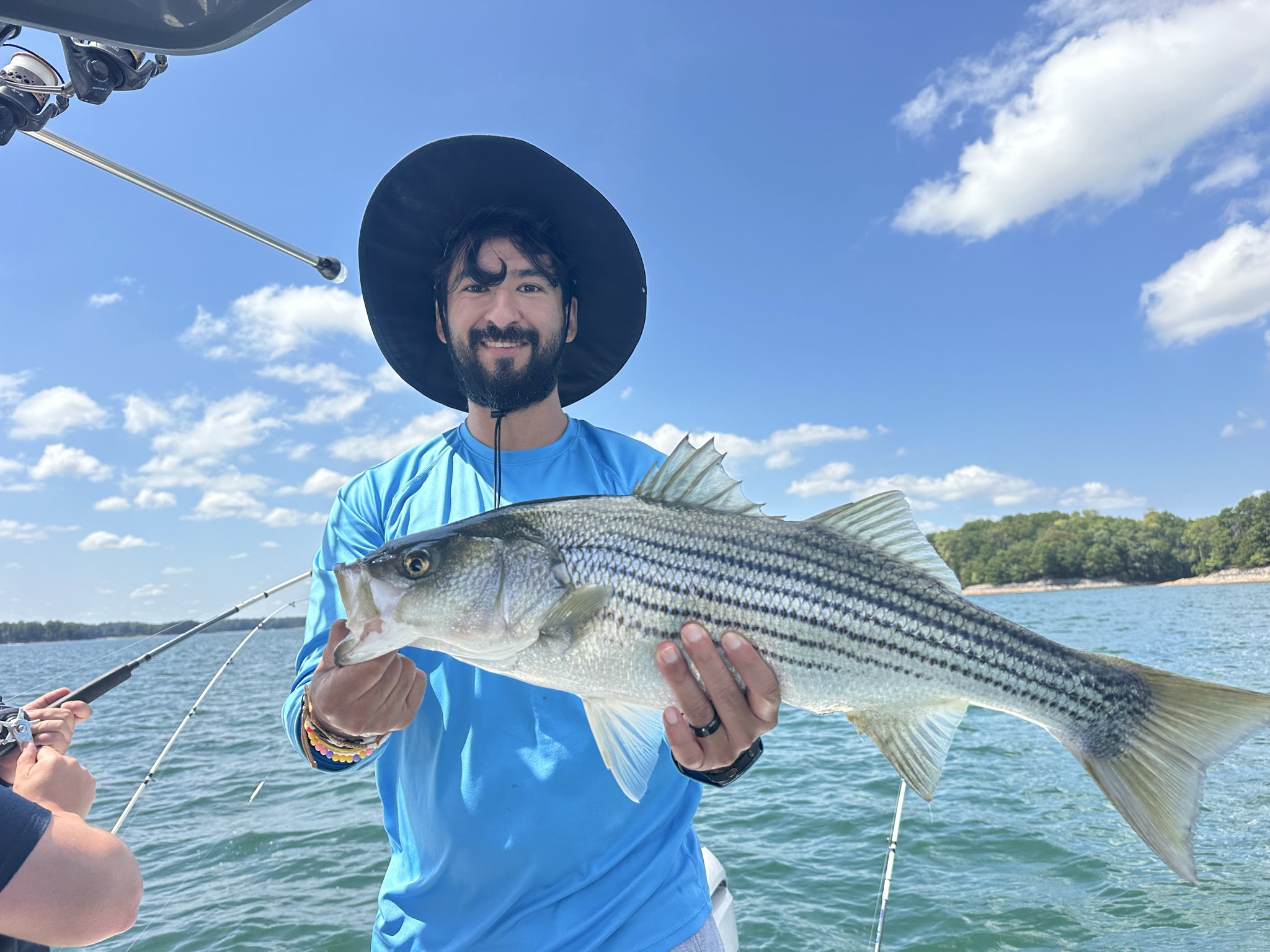 September Striped Bass Action On Lake Lanier