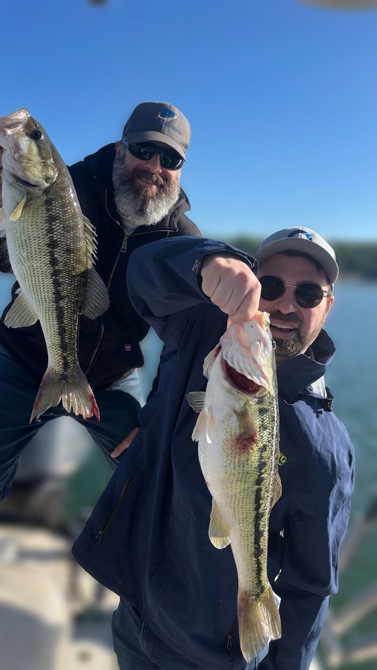 May Striped Bass And Spotted Bass On Lake Lanier