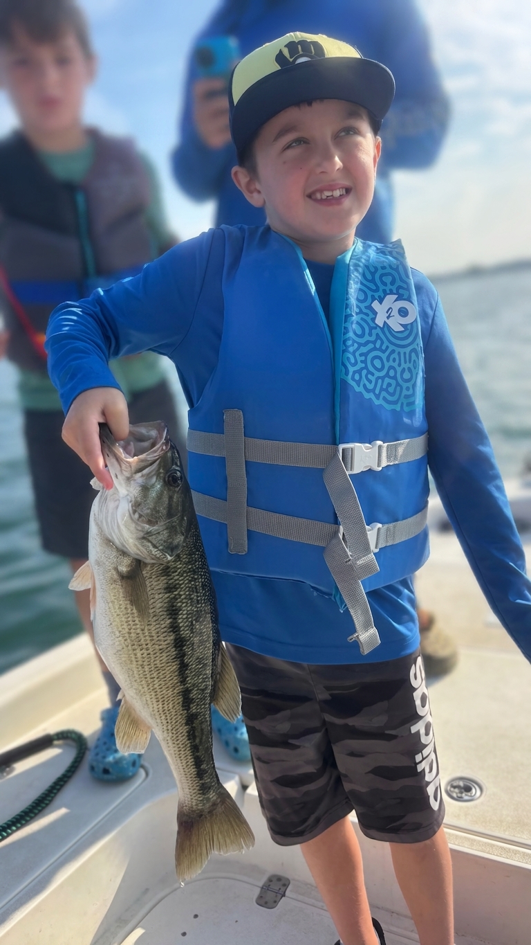Sunset Bass Action On Lake Lanier