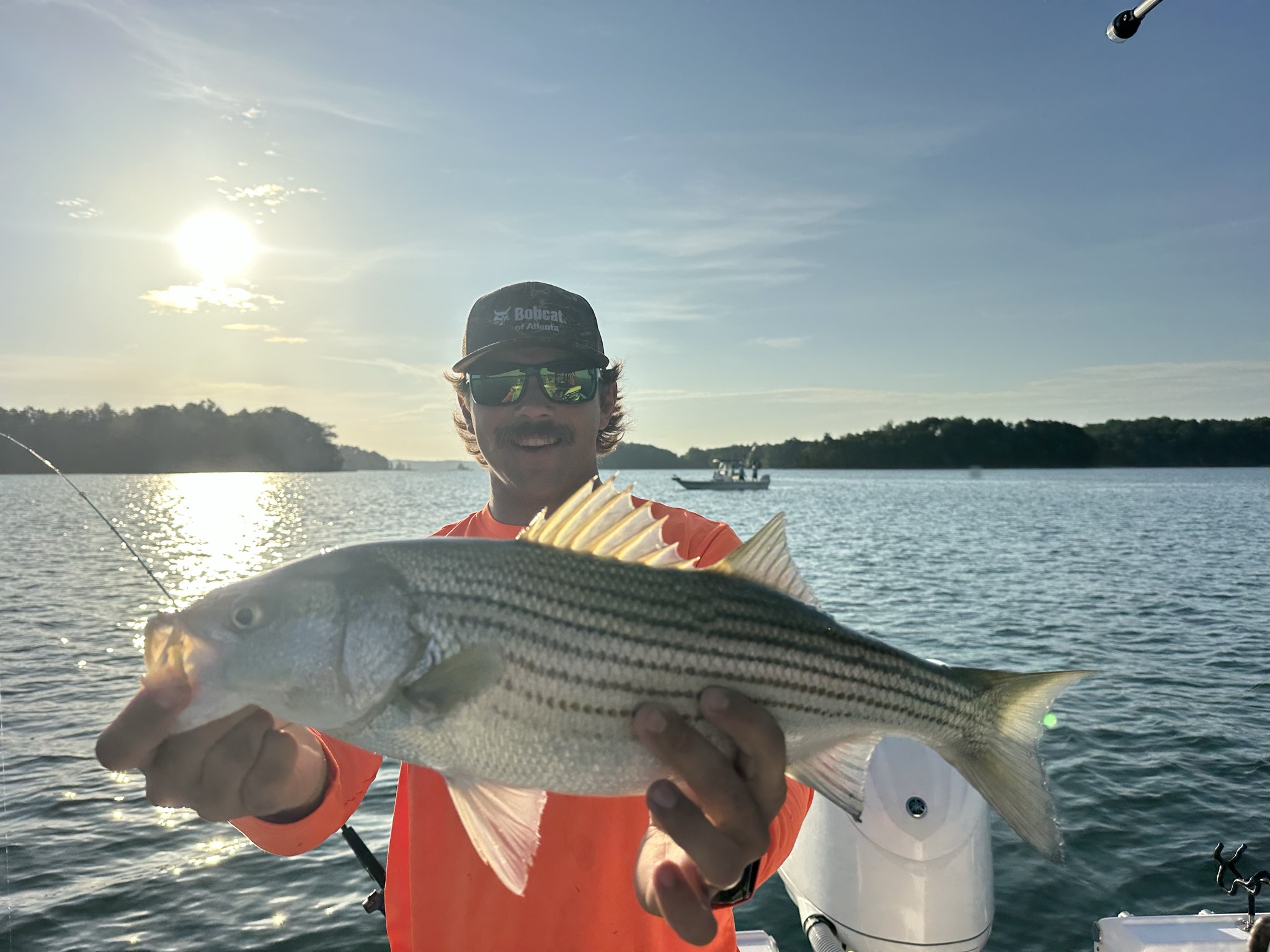 Striped Bass Success With Lake Lanier Crew
