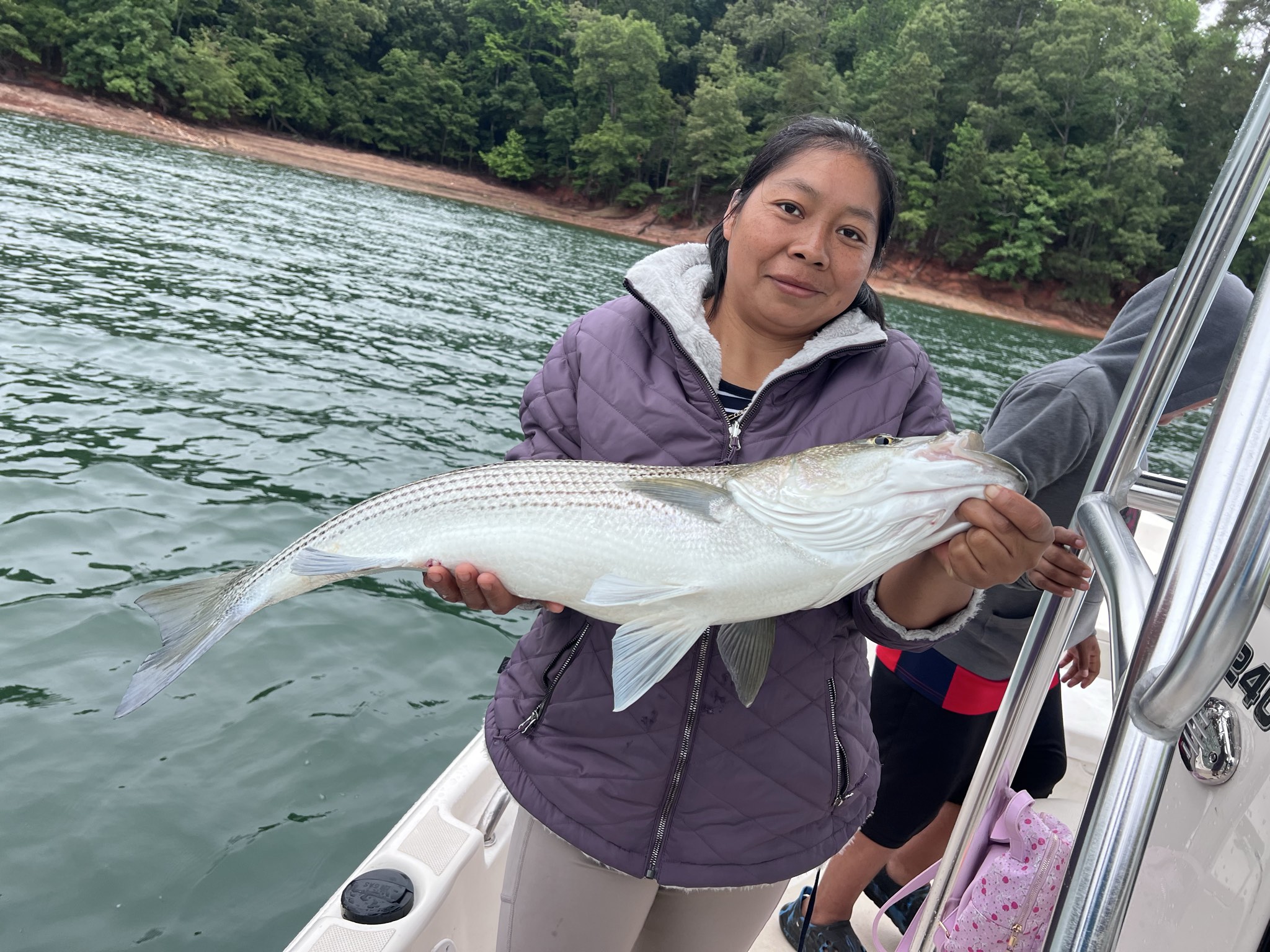Striped Bass Success On Lake Lanier