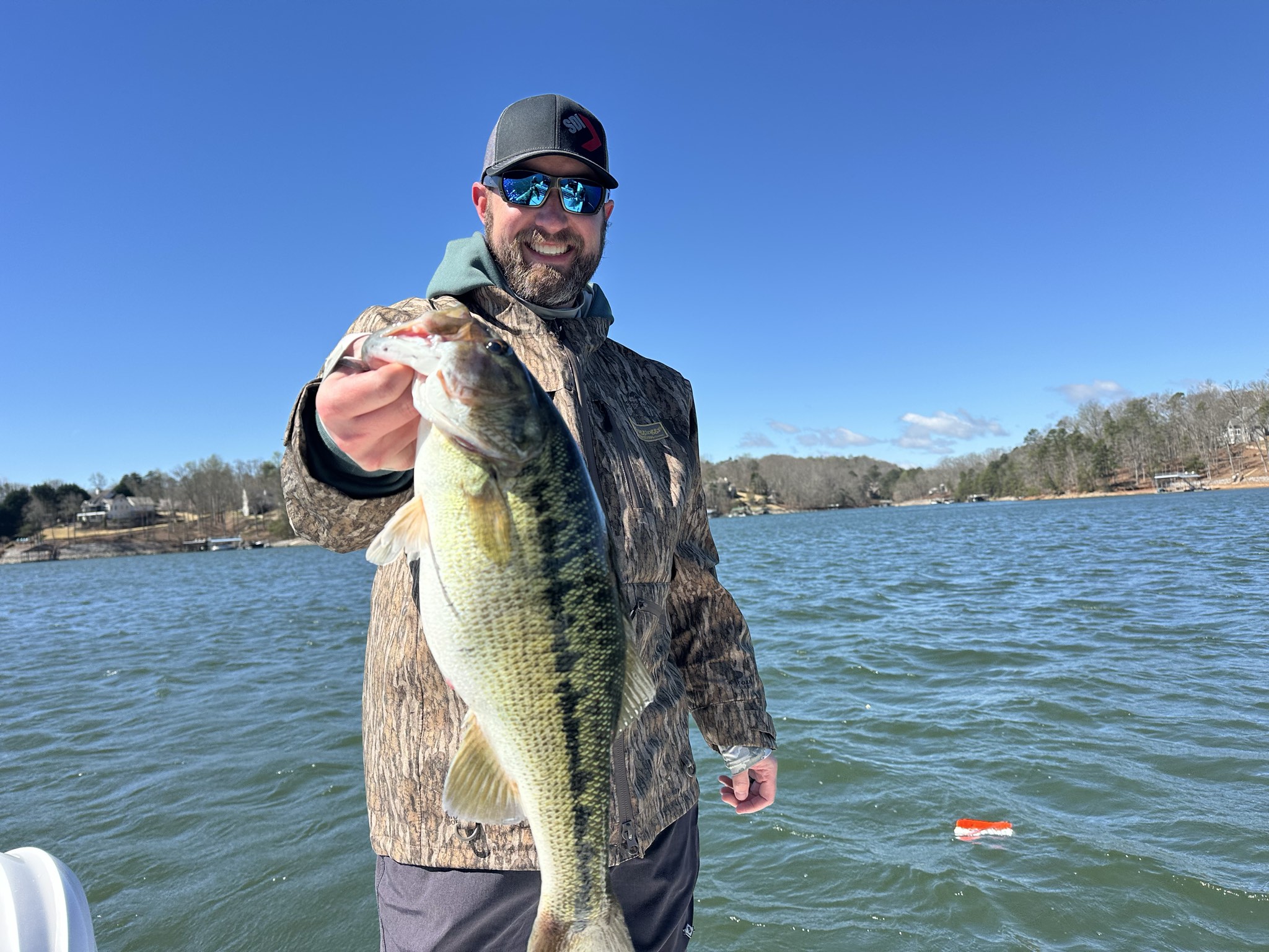 March Striped Bass And Spotted Bass Action