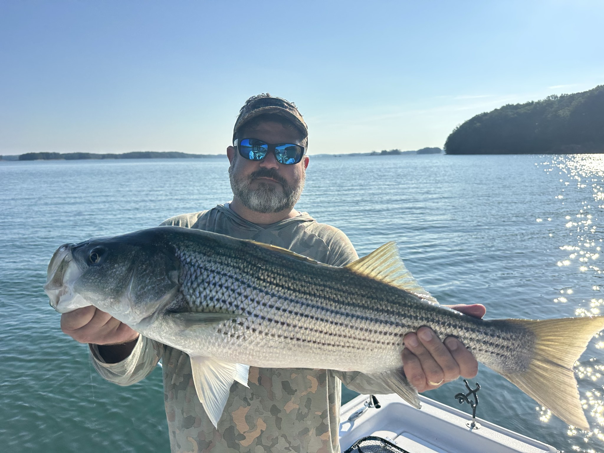 Trophy Stripers Heat Up Lake Lanier