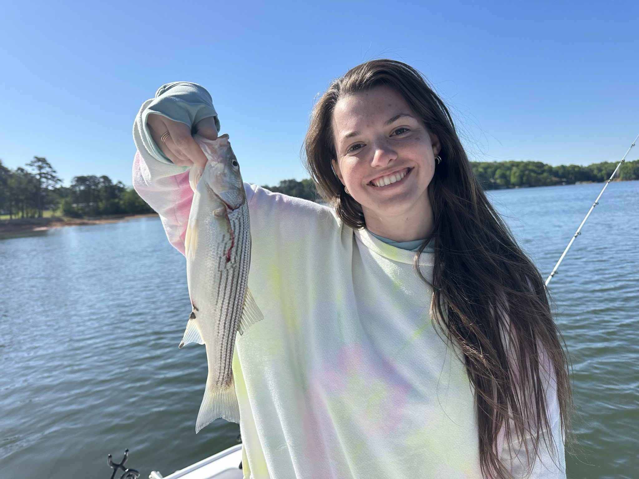 April Bass Action at Lake Lanier