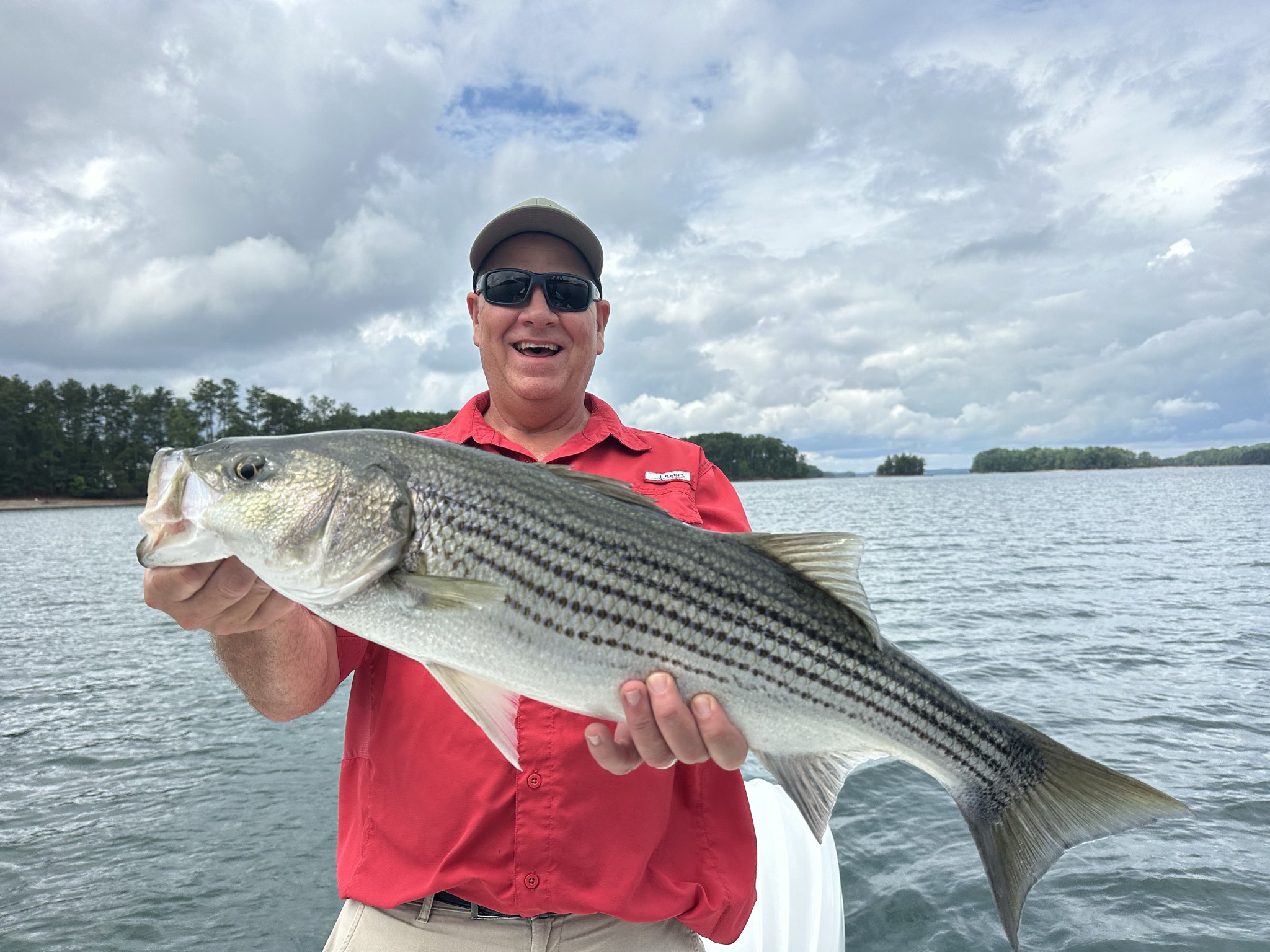 Trophy Stripers and Bass at Lake Lanier